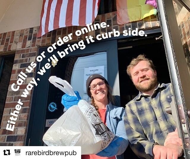 #weareallinthistogether #supportsmallbusiness #shoplocal ❤️ #Repost @rarebirdbrewpub with @get_repost
・・・
We just got online ordering up! Visit our website and click the link!!