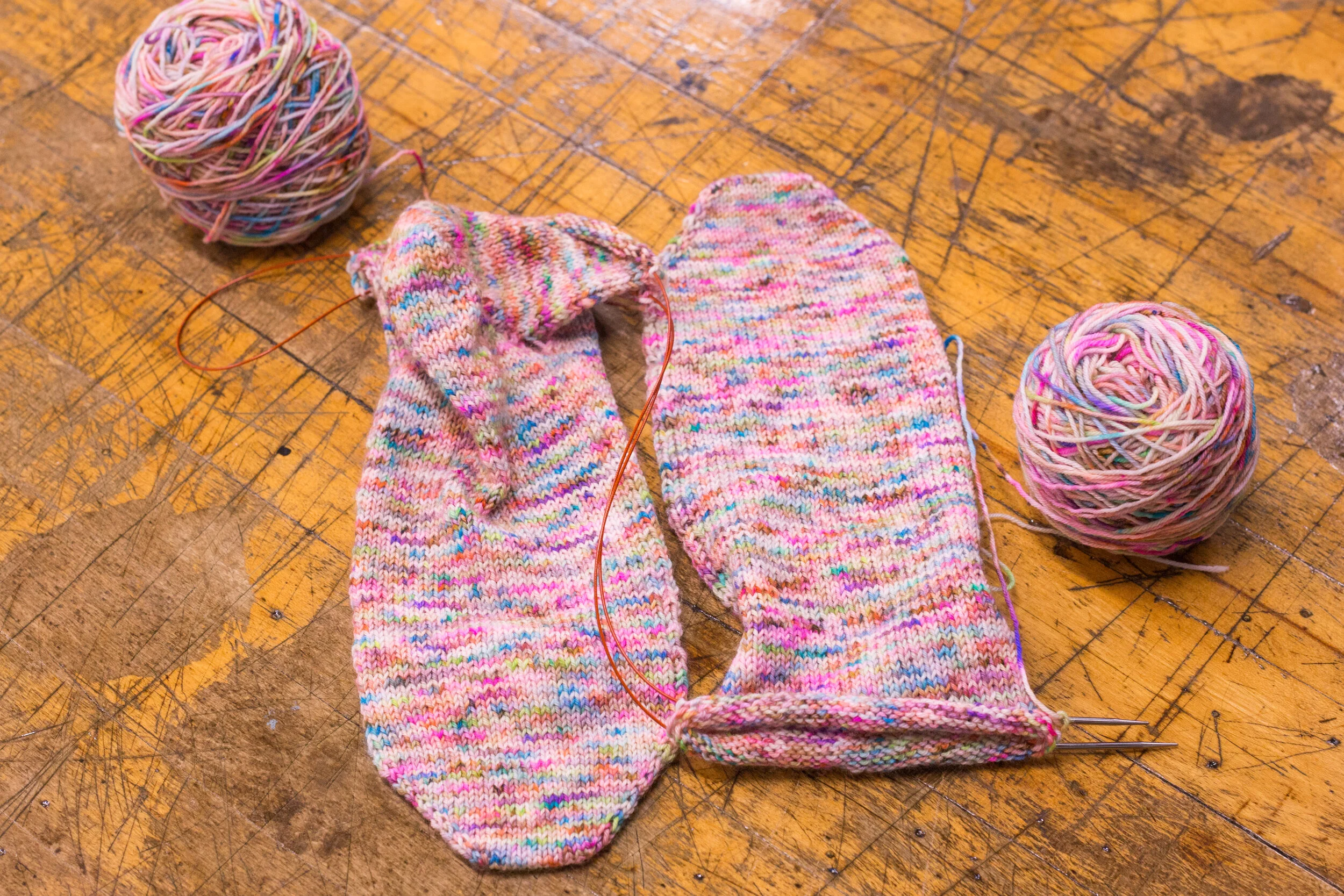 Yarn: Nooch Fiber Midtown Sock in Petalz