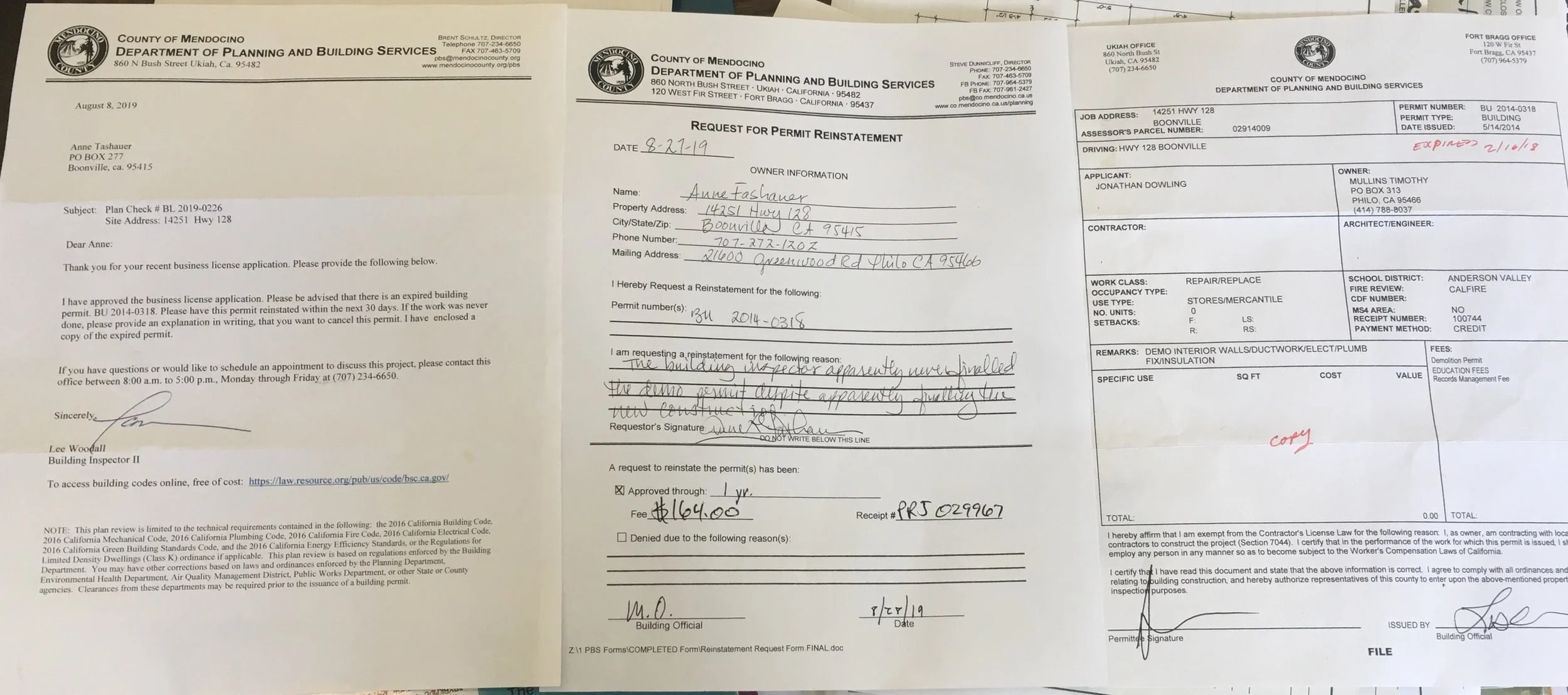 Illogic and waste at the Mendocino County Building Department