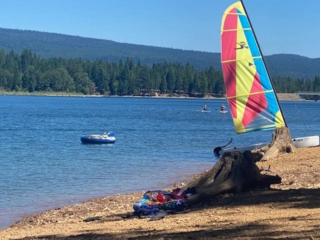 Lake Siskiyou and the family reunion (Travels in Cookie part 3)