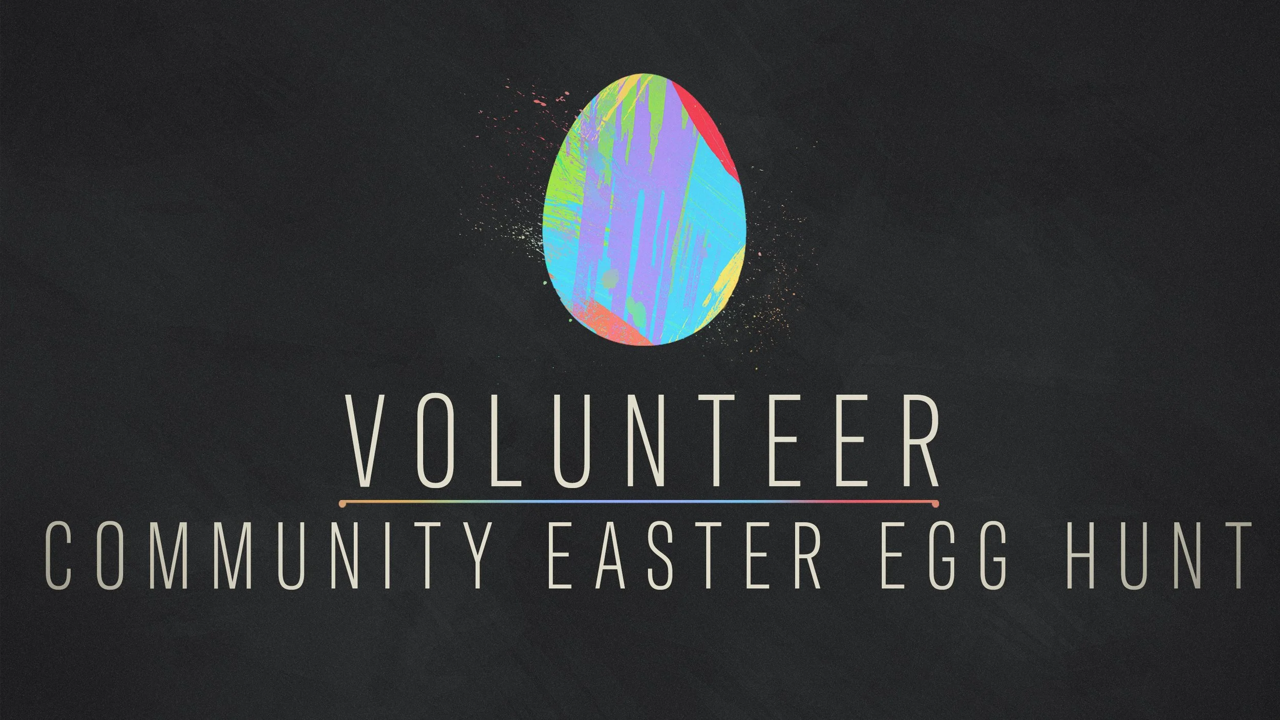 Volunteer Training for Community Easter Egg Hunt