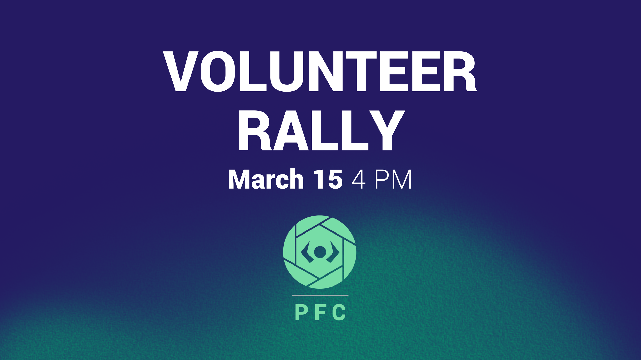 Volunteer Rally 