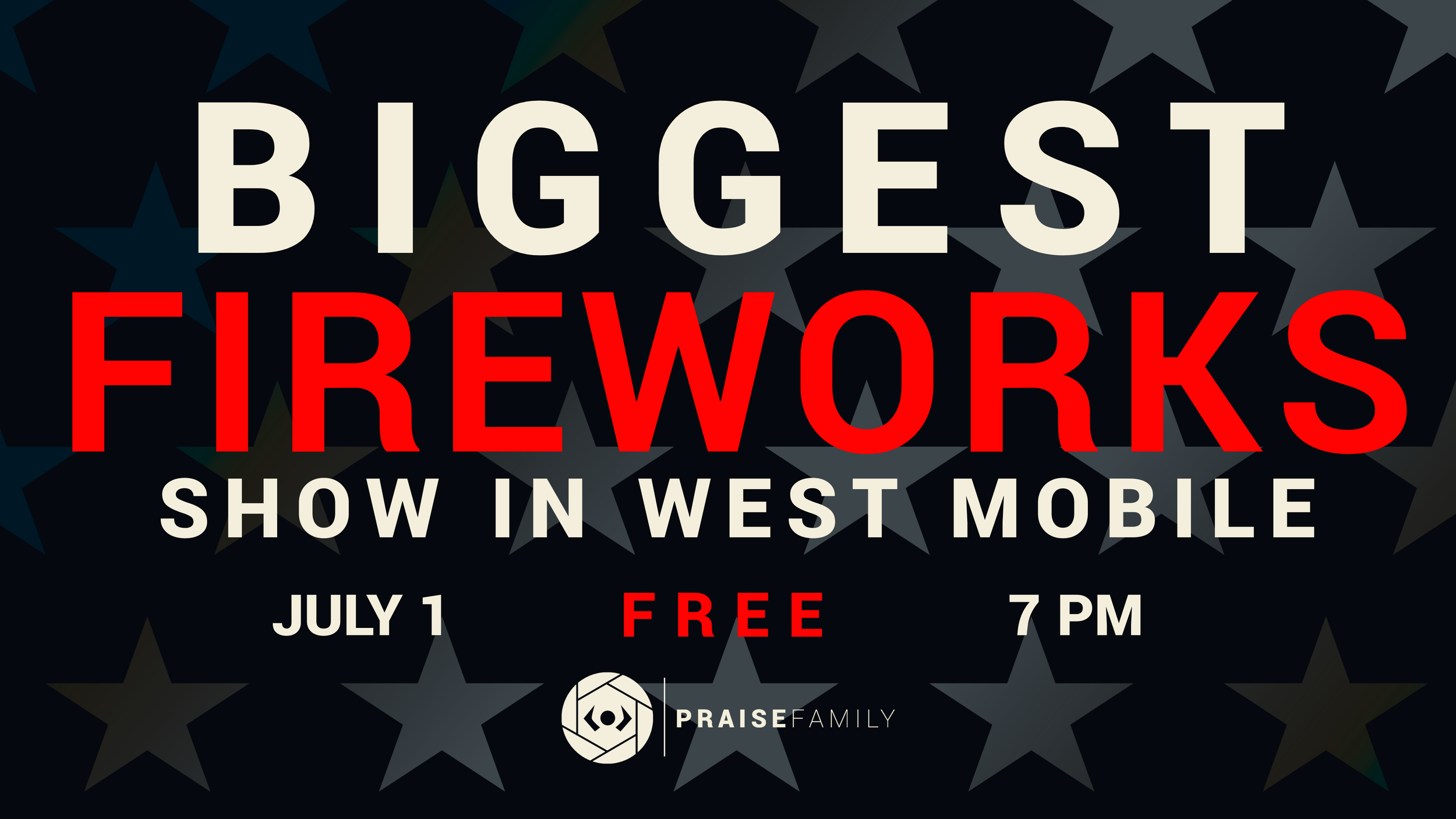 The Biggest Fireworks Show In West Mobile