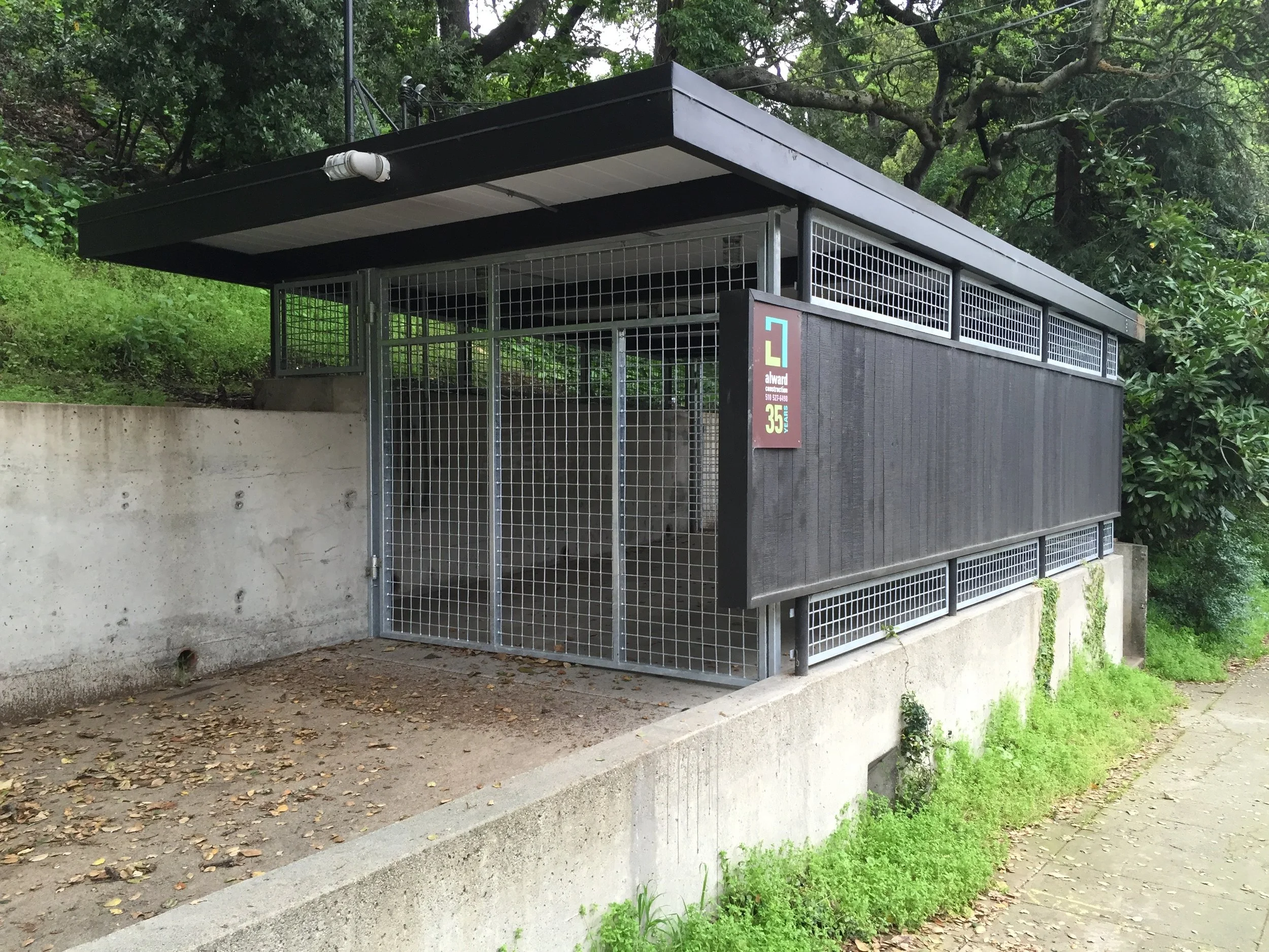 Berkeley carport gate