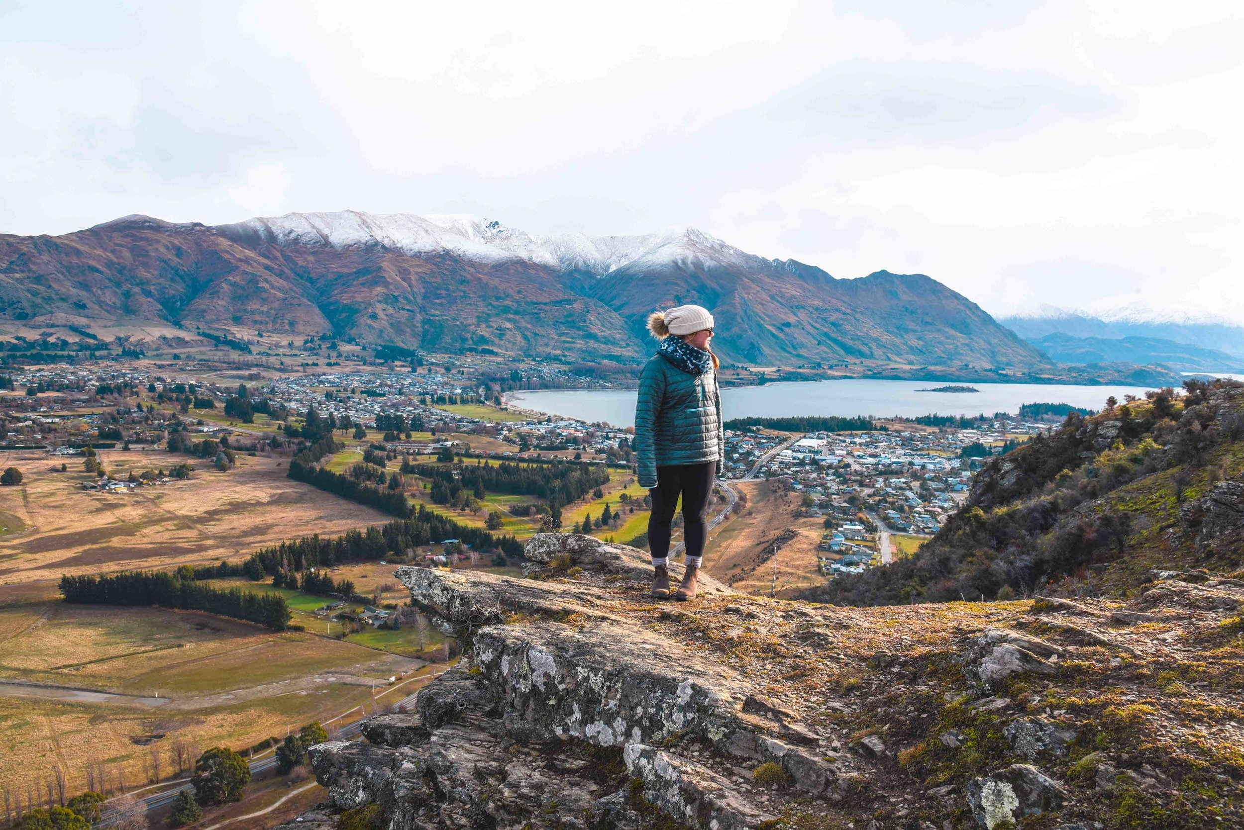 Looking out of Lake Wanaka
