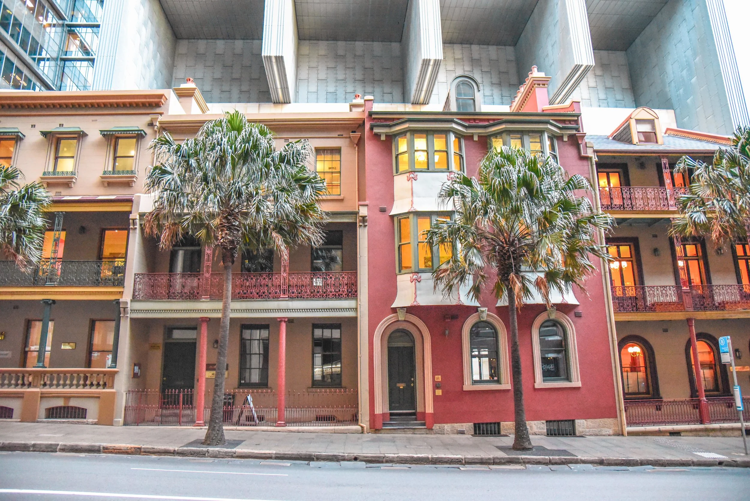 Exploring downtown Sydney