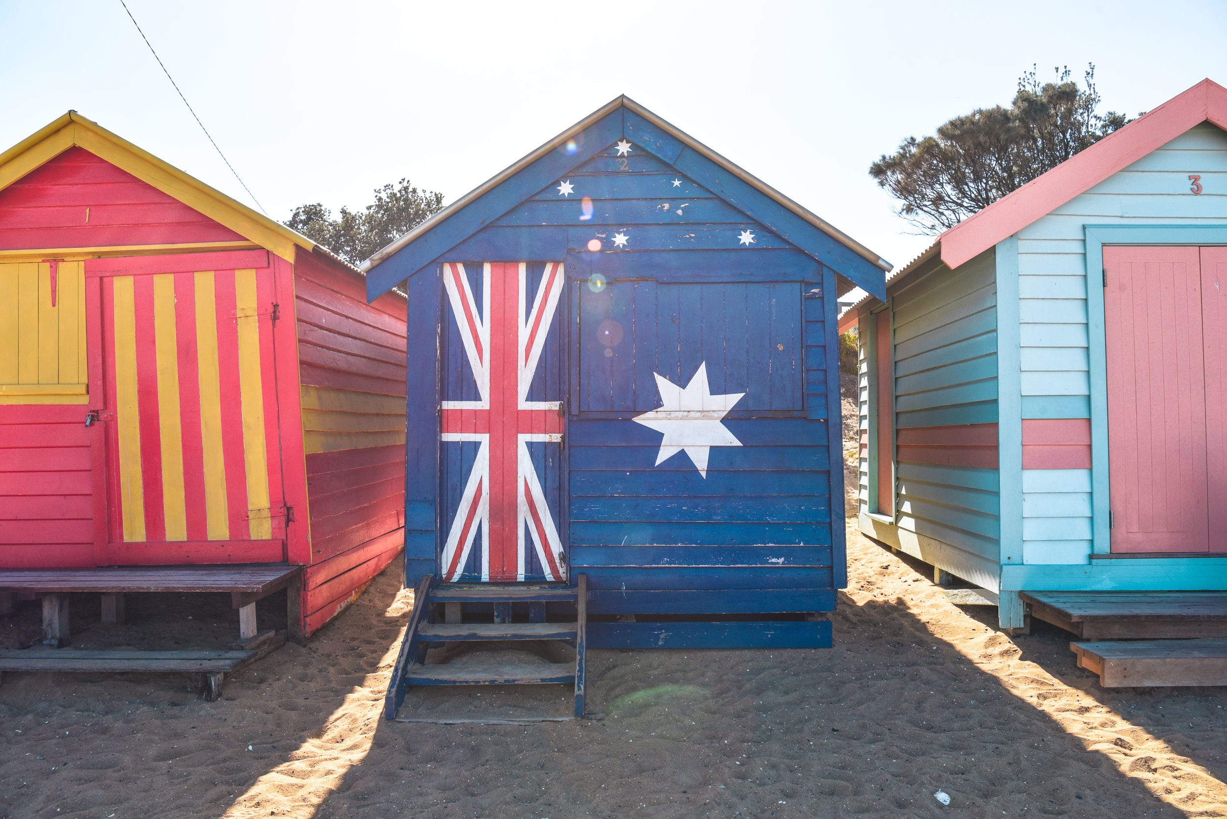Brighton Beach Boxes, Melbourne, Australia