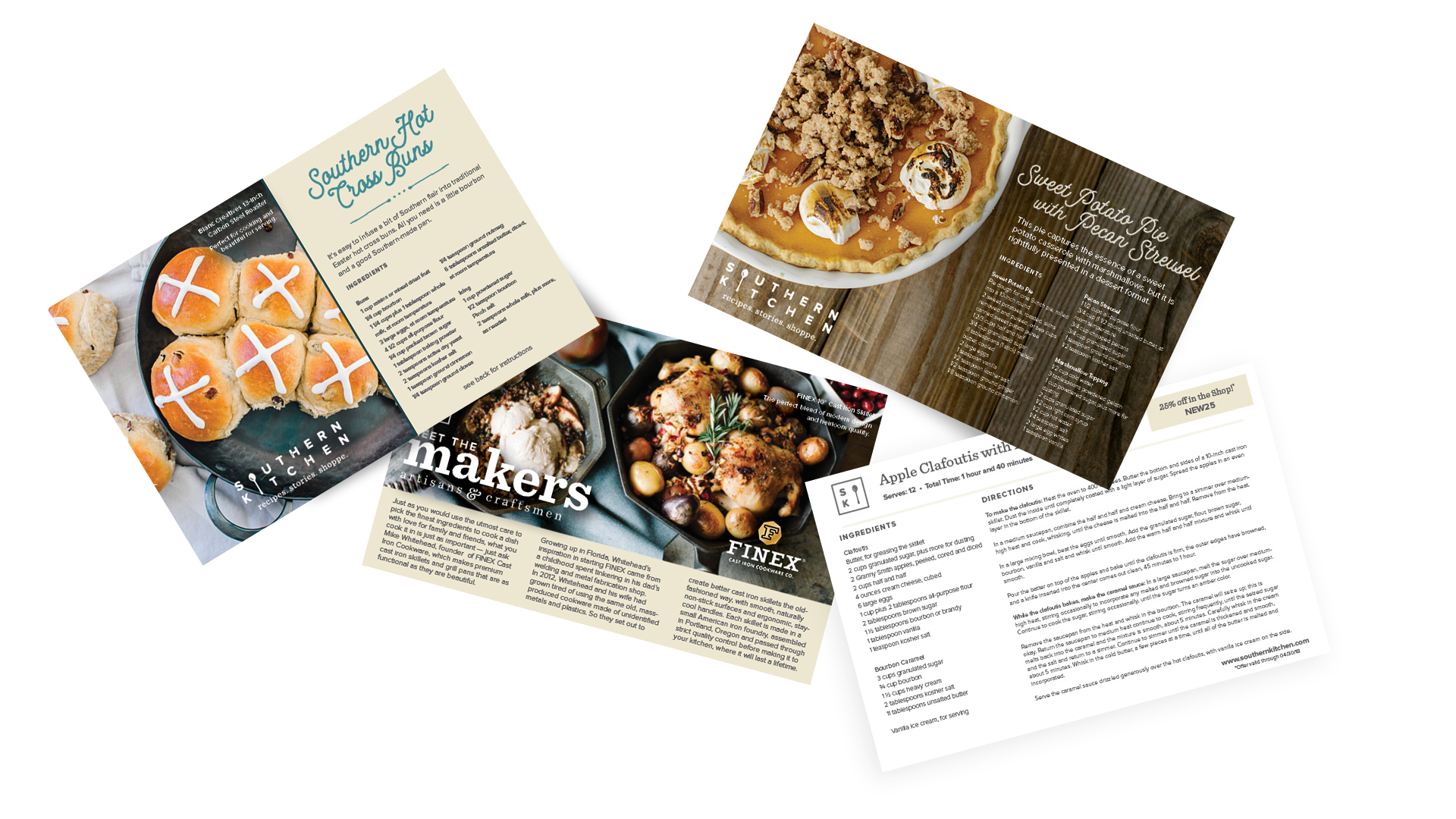Southern Kitchen recipe cards