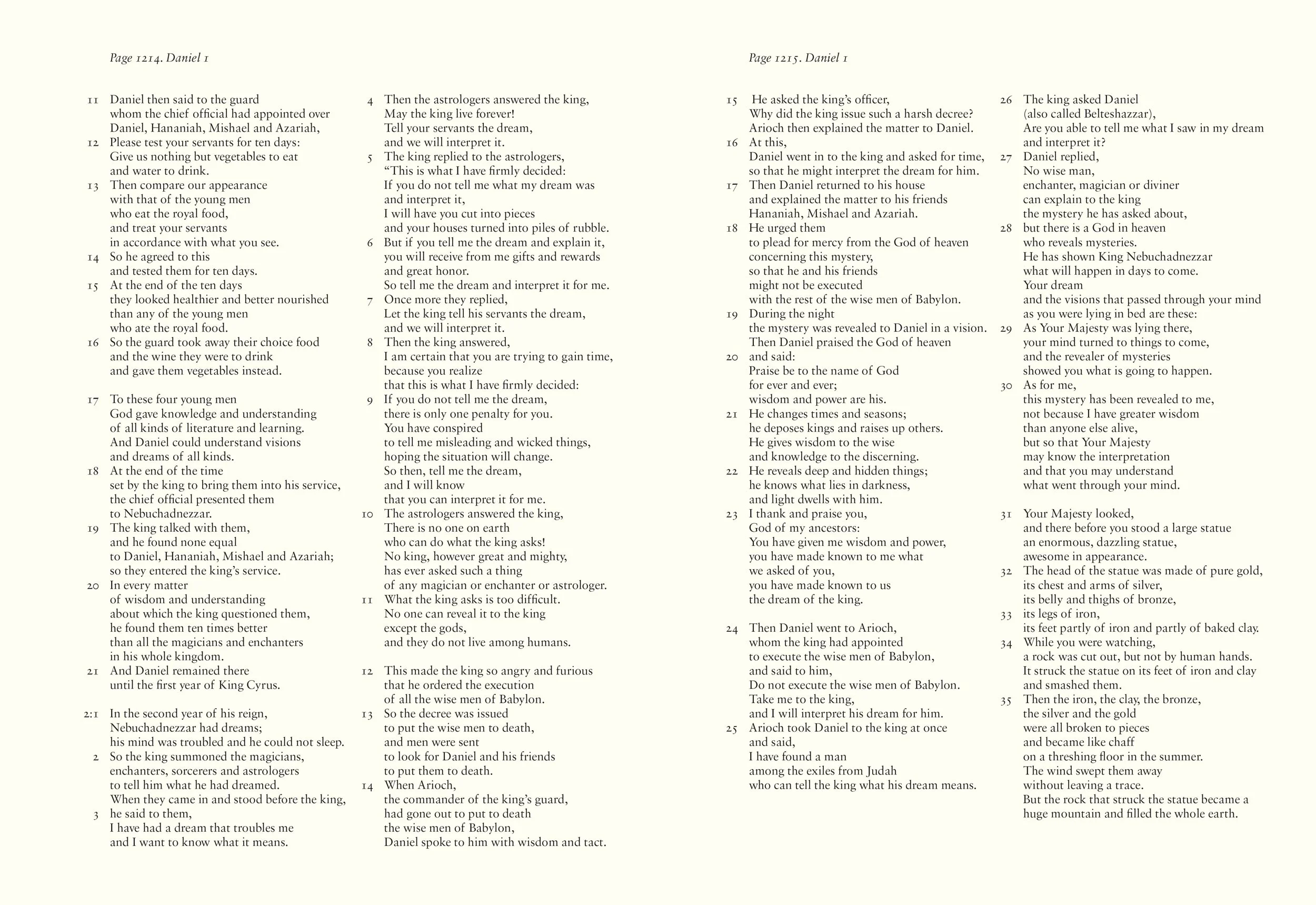 BRADBURY THOMPSON The Washburn College Bible Sabon, Garamond Premier Pro Display 8 x 11 in Phototype Oxford