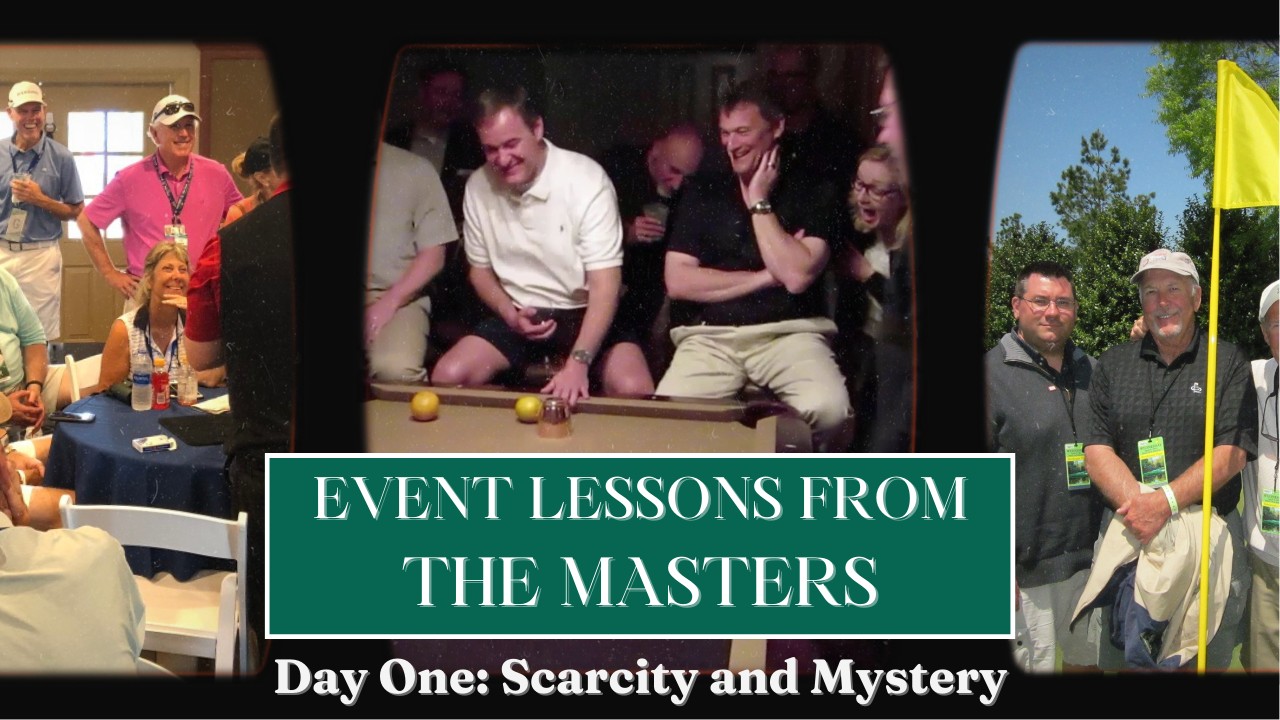 Lessons from The Masters: Scarcity &amp; Mystery