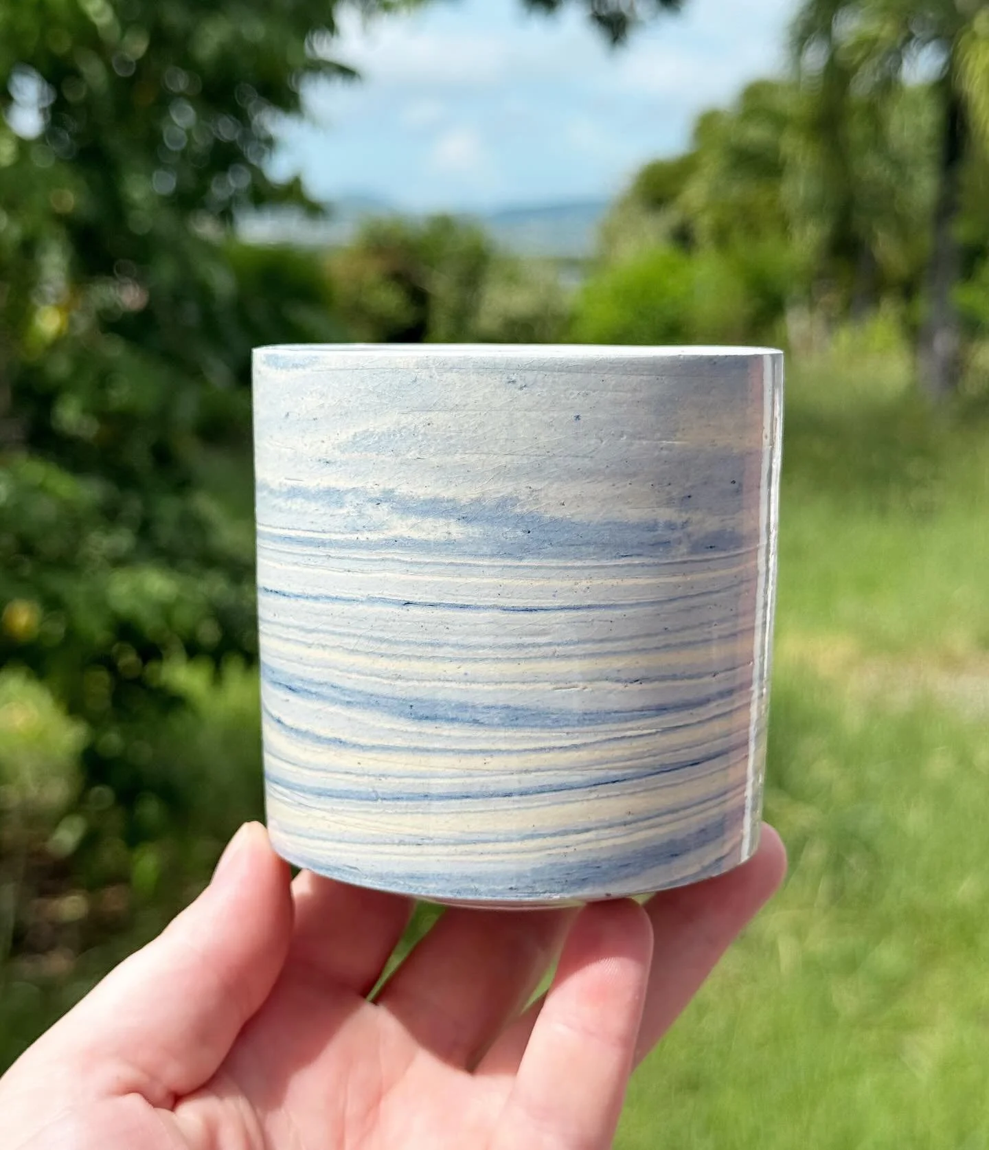 Playing with colored clay