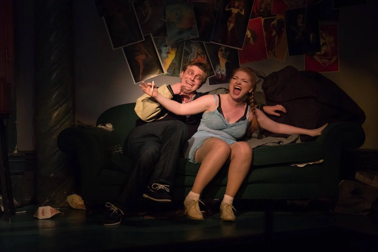 As Ralph in “Reefer Madness” with Ray of Light Theater — Photo by Zac Wollens