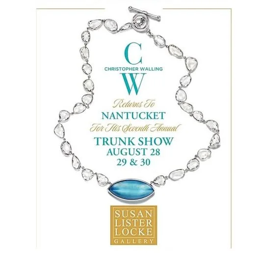 Do you think a 39.5 Santa Maria Aquamarine (THE finest mine) &amp; 57.88 cts. of White Sapphires create a sufficiently aquatic jewel to honor Nantucket❓ And&hellip;as I am thinking of retiring to the city of my birth - Paris - in the Fall, this may w