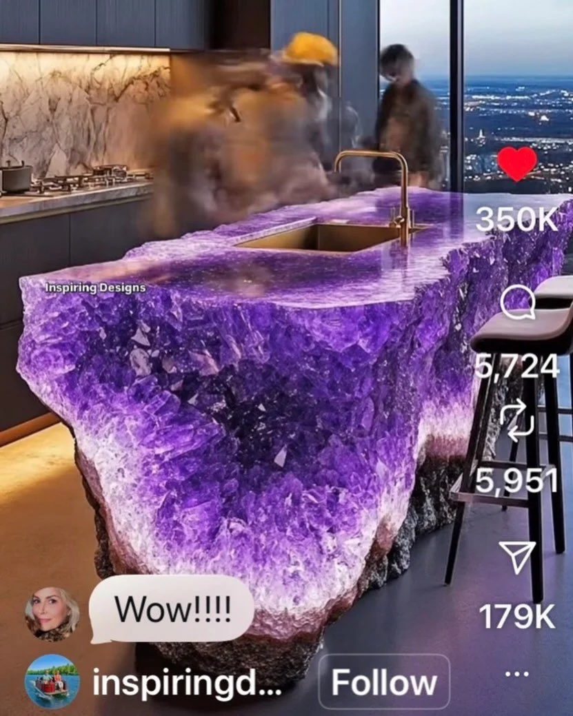 Well, it&rsquo;s not Tanzanite (December&rsquo;s birthstone) but I wouldn&rsquo;t..:turn it down🤎‼️