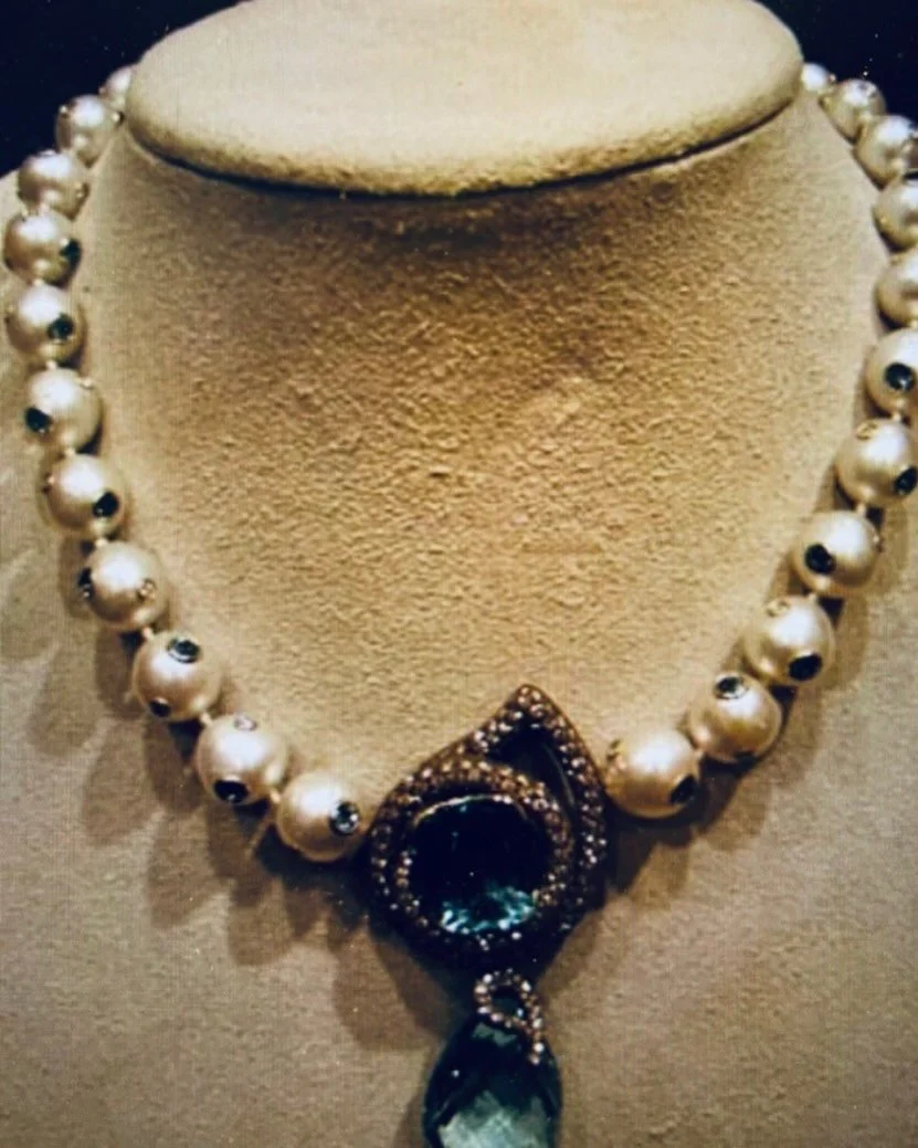 Yes, Aquamarines are still February&rsquo;s Birthstone and - even though they are not RED - they make darn good Valentine&rsquo;s day presents❗️Here: a client had inherited some Aquamarines&hellip;et voila‼️ I love &ldquo;recycling❗️❗️❗️&rdquo; (btw,