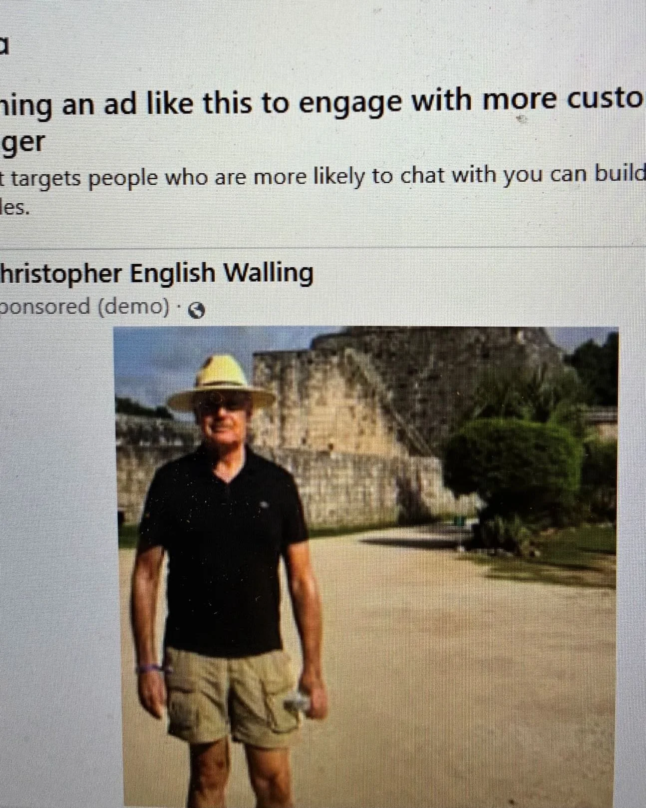 I don&rsquo;t know what META thinks I am selling&hellip;but I&rsquo;m a Jewelry Desgner, not a MALE HUSTLER&hellip;.