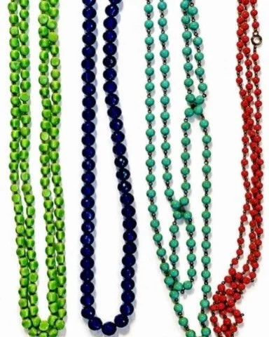 A post &ldquo;from out of left wing:&rdquo; I found the costume jewelry my mother wore summers on Cape Cod in the 1950s&hellip;think that influenced my love of solid-color❓I do❗️