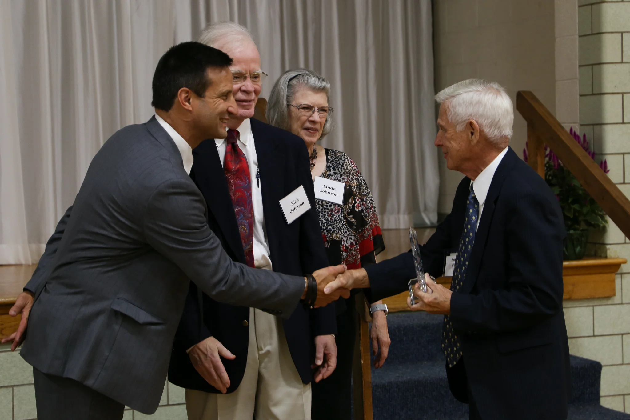 Dr. Bice Receives Servant Leadership Award