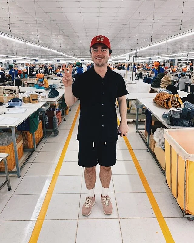 It&rsquo;s a very small world.. a couple of days ago we got a tour of a Hat factory outside of Hanoi, and amongst the very many Korean brand hats on the production line, there was only one collegiate hat being produced.. From the photos, you can see 