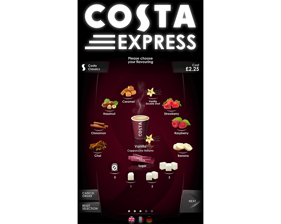 vending costa considerado rural ballet