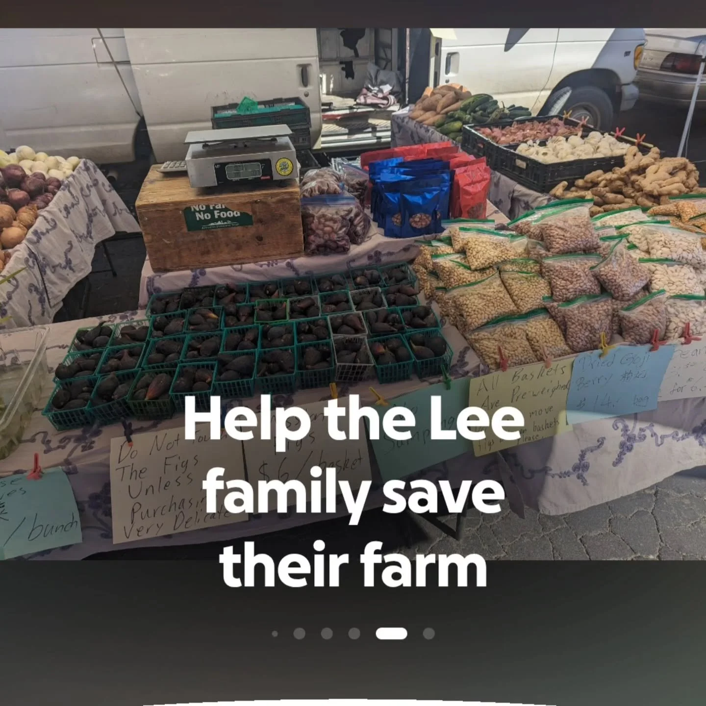 One of our fellow farmers from the Davis Farmers Market is facing the very real possibility of losing their farm.

Farming is never easy, and sometimes even the hardest working farmers can hit a season that threatens everything they&rsquo;ve built. T