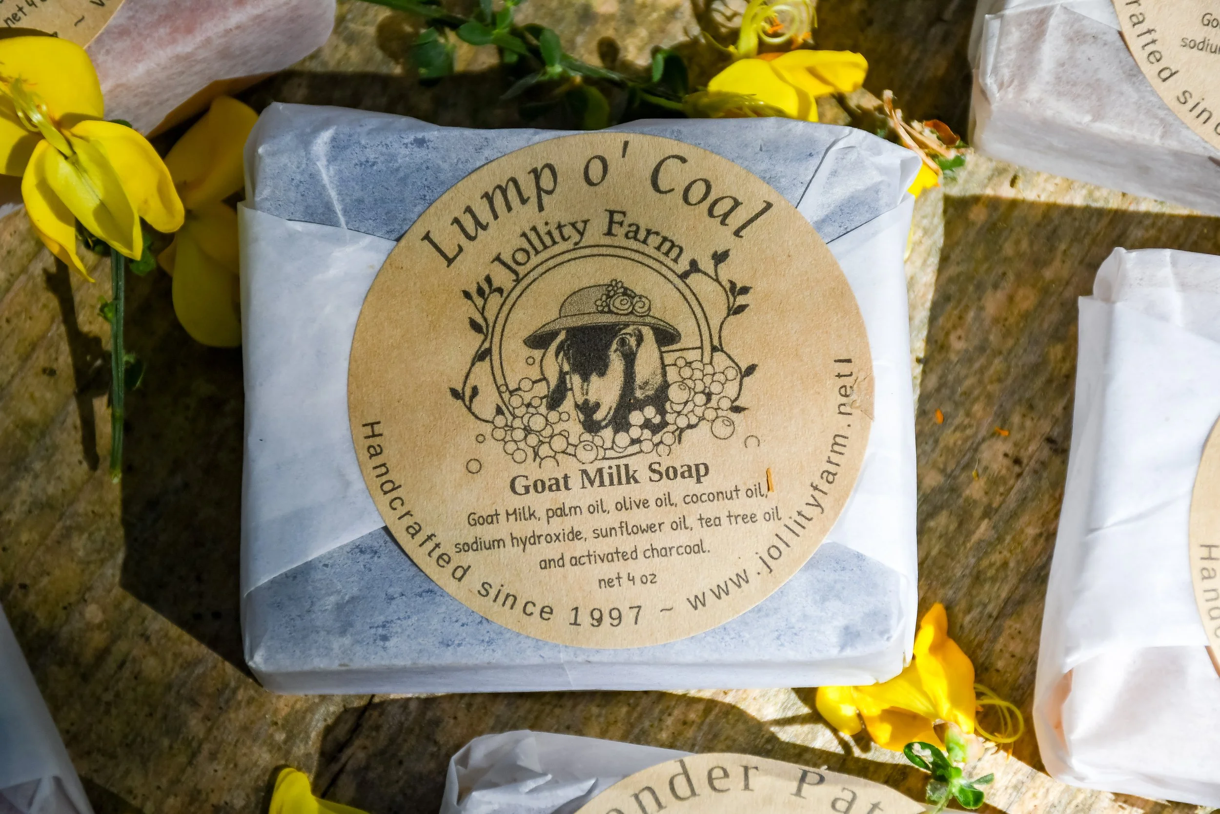 Lump o' Coal  Goat Milk Soap