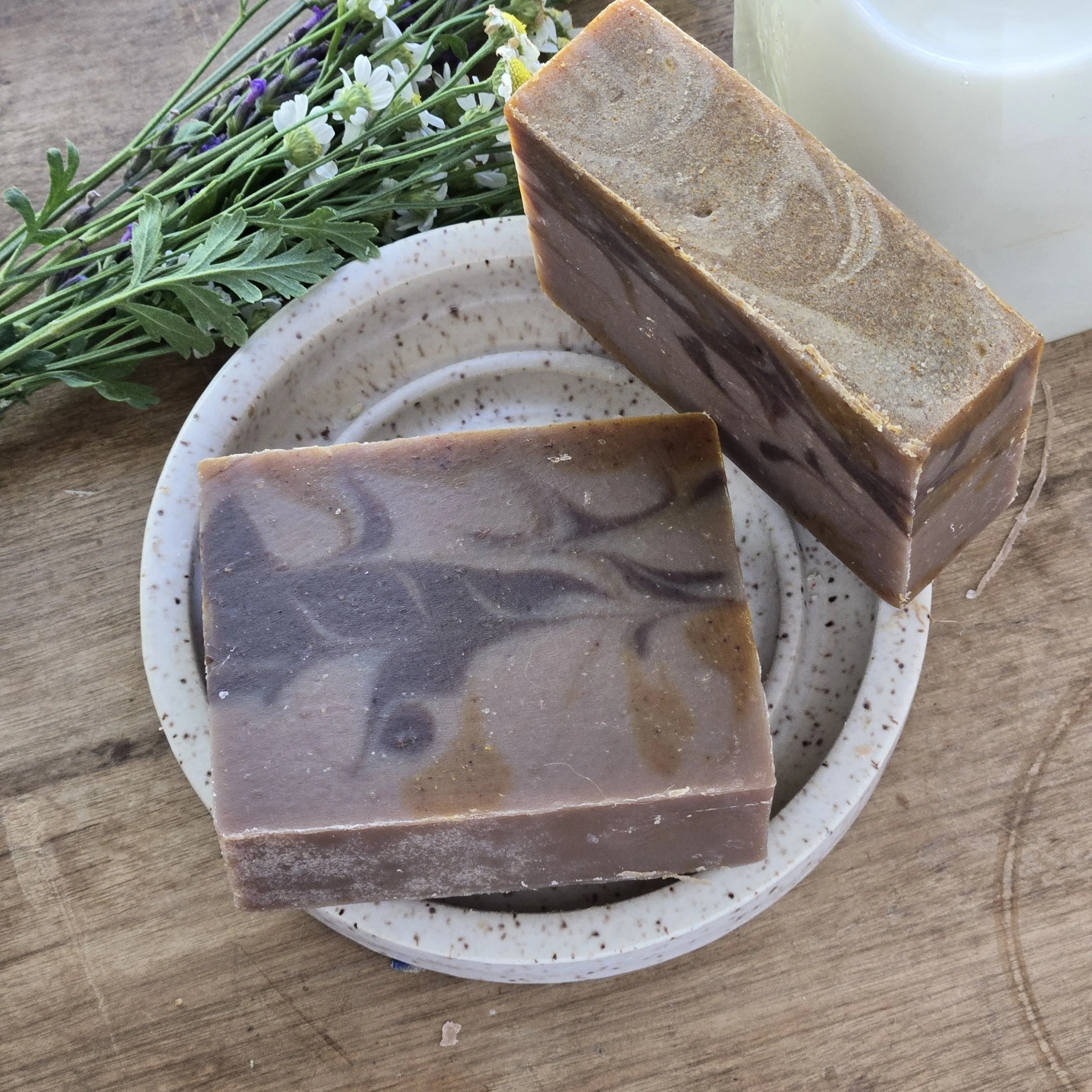 Apple Bourbon Goat Milk Soap