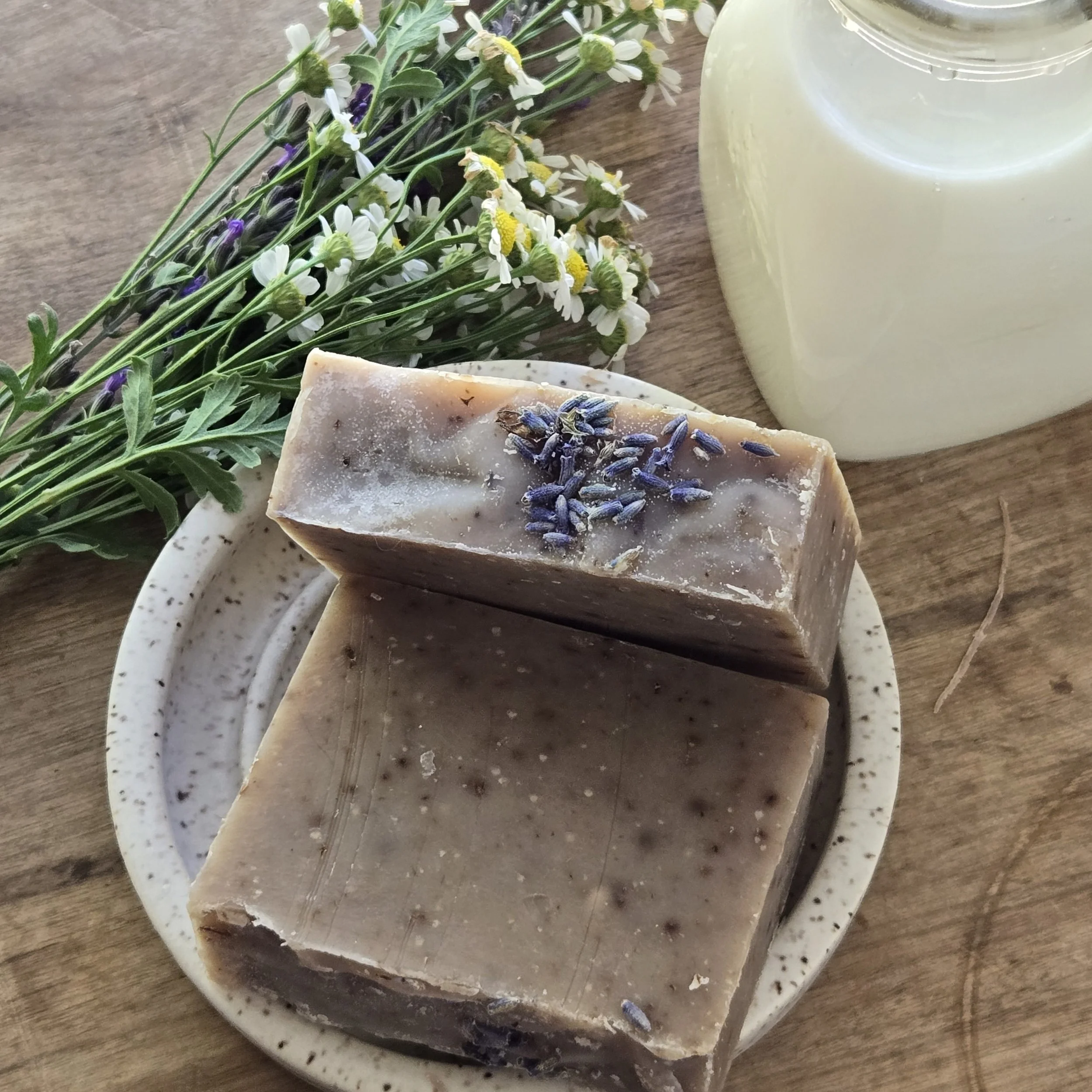Lavender Goat Milk Soap ~ Available as 1, 3, or 6-bar stock-ups