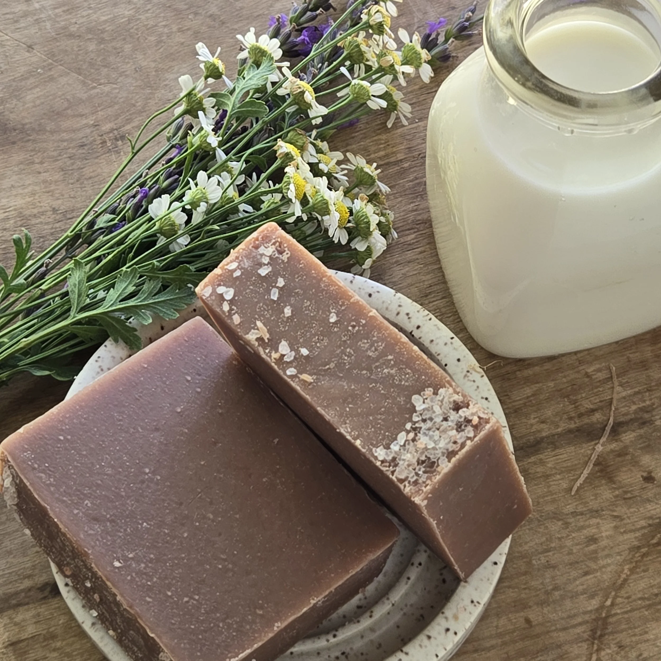 Sea Salt & Orchid Goat Milk Soap
