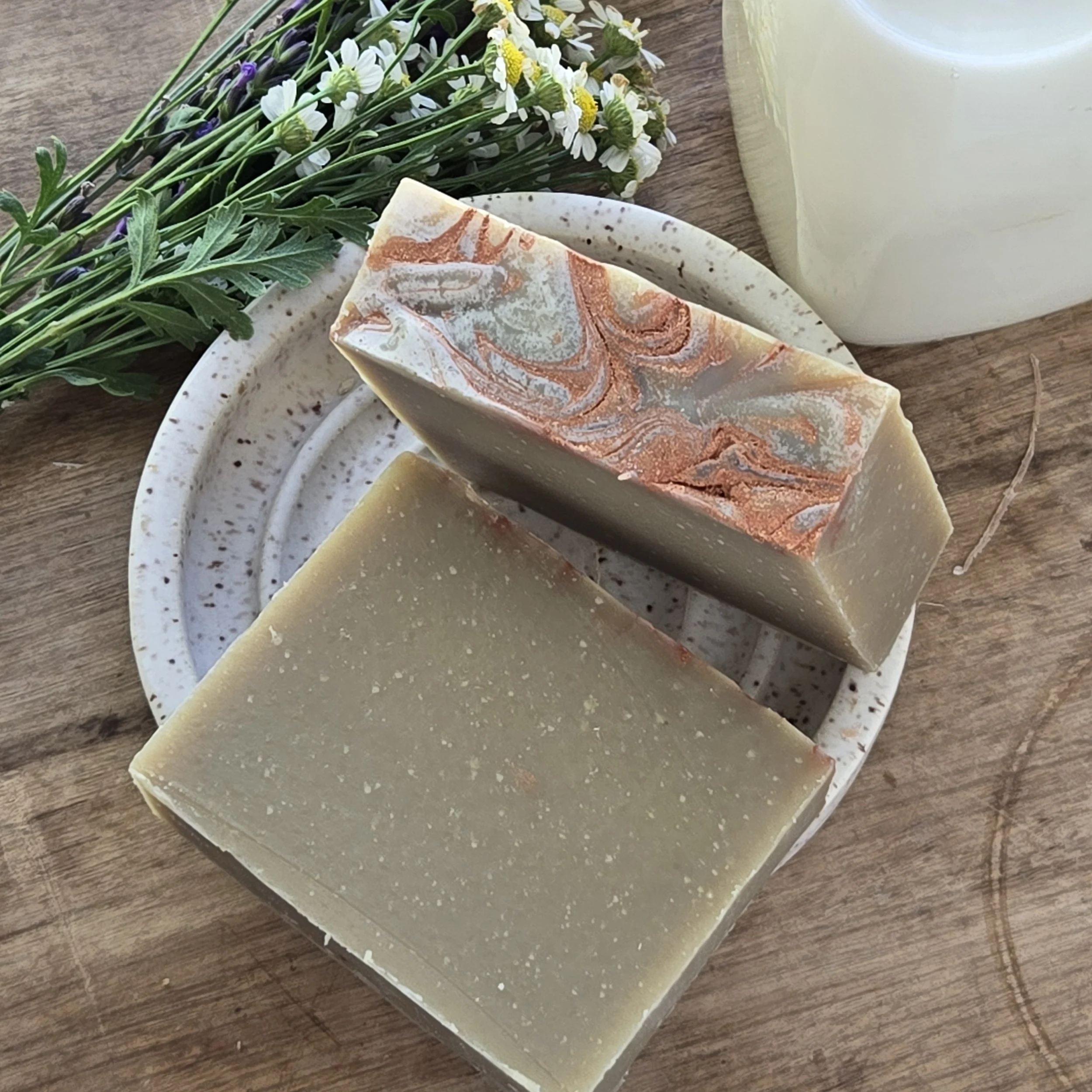 Cedar and Amber Goat Milk Soap