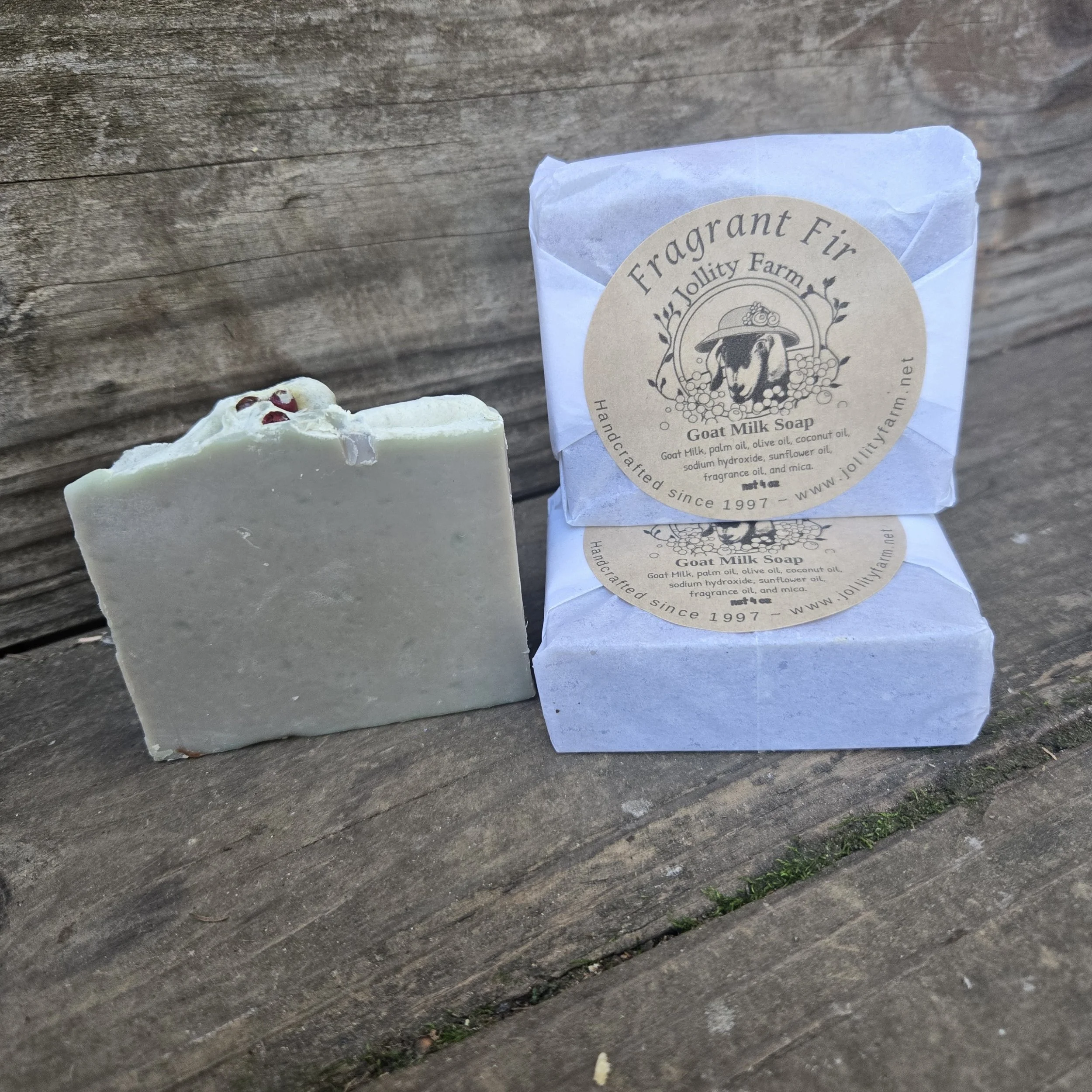 Fragrant Fir Goat Milk Soap
