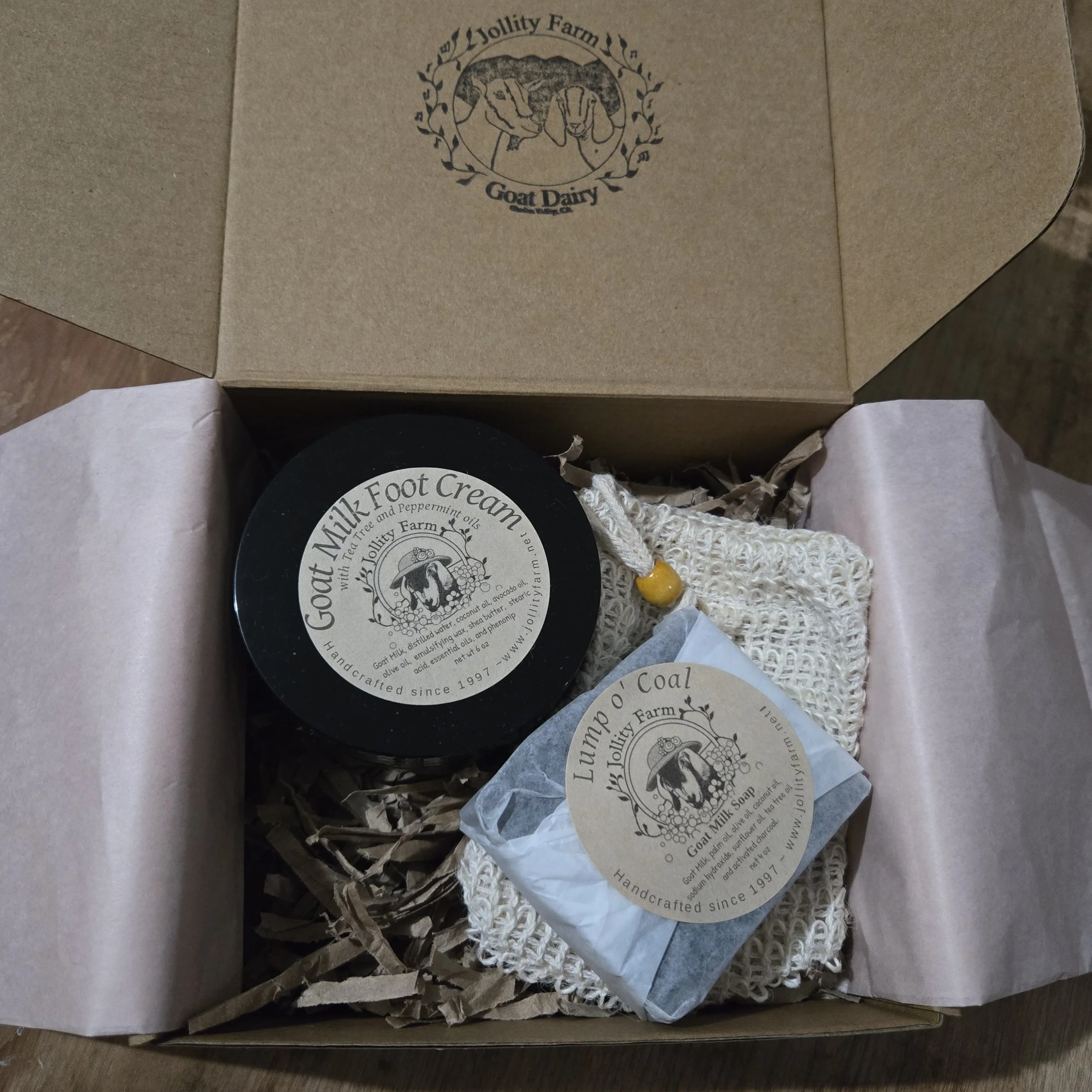 Goat Milk Foot Care Gift Set