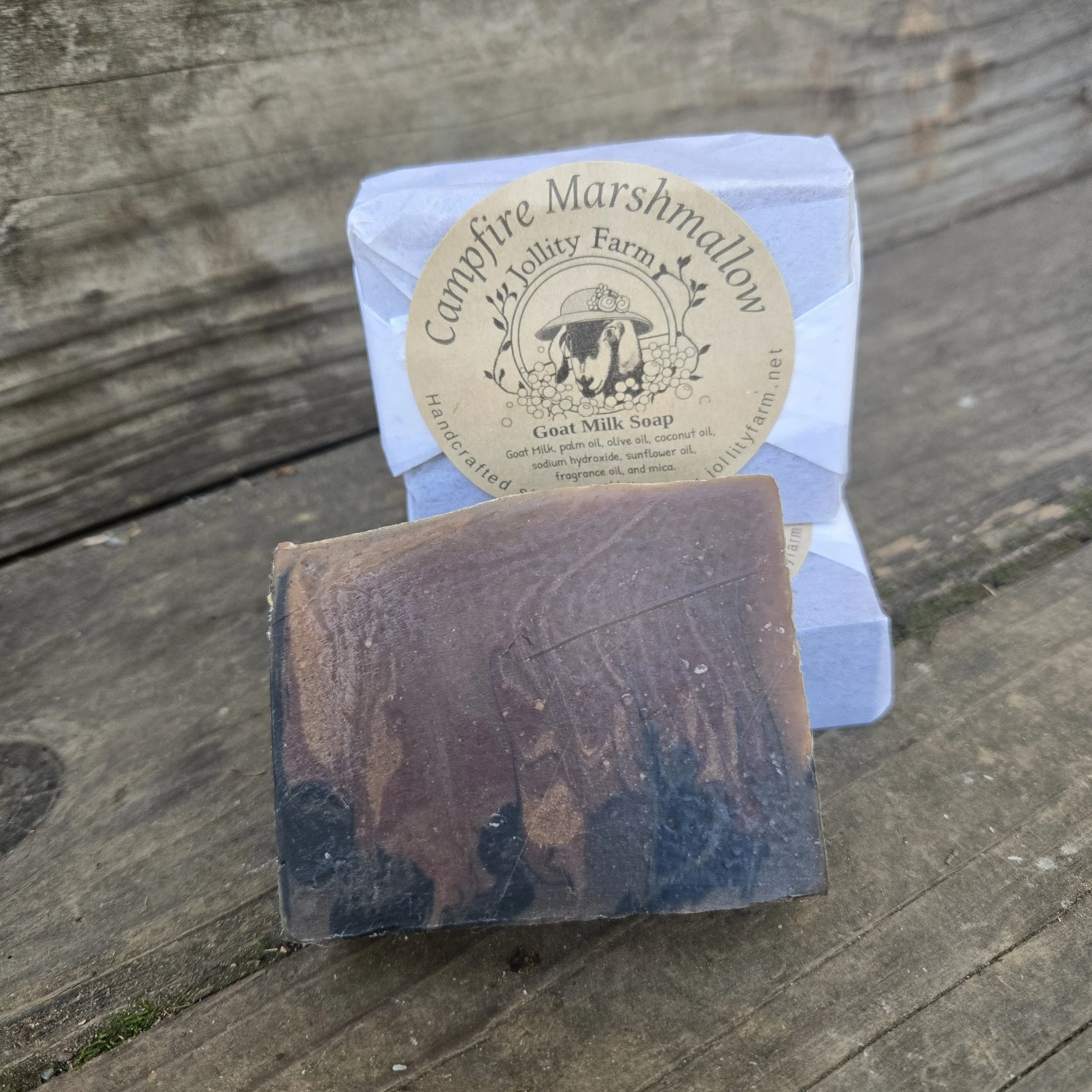 Campfire Marshmallow Goat Milk Soap