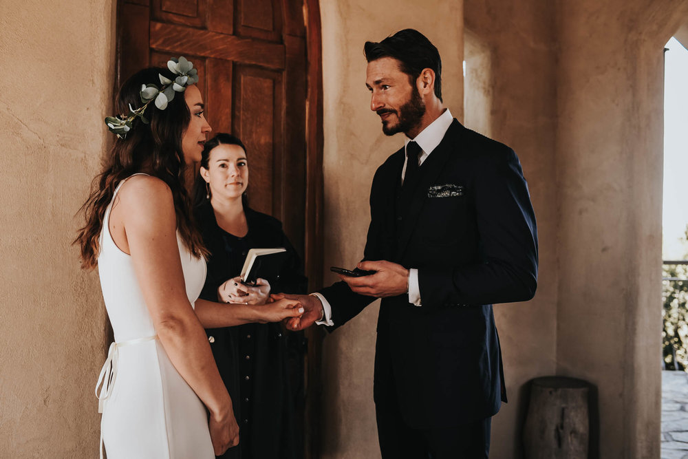 Intimate Ceremony at Chapel Dulcinea