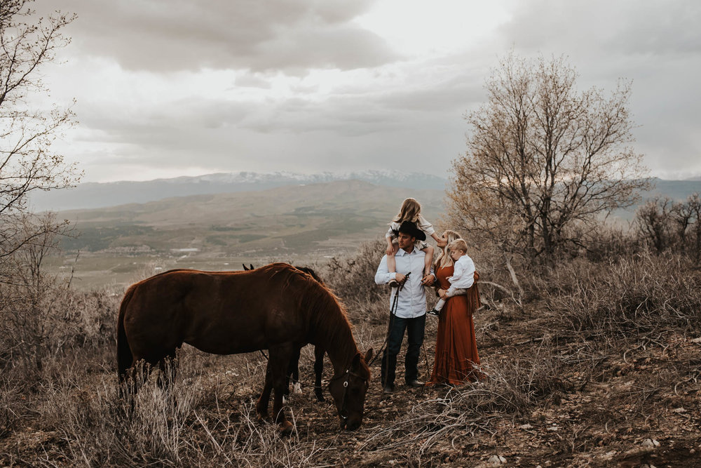 Family session, Fairview, Utah.