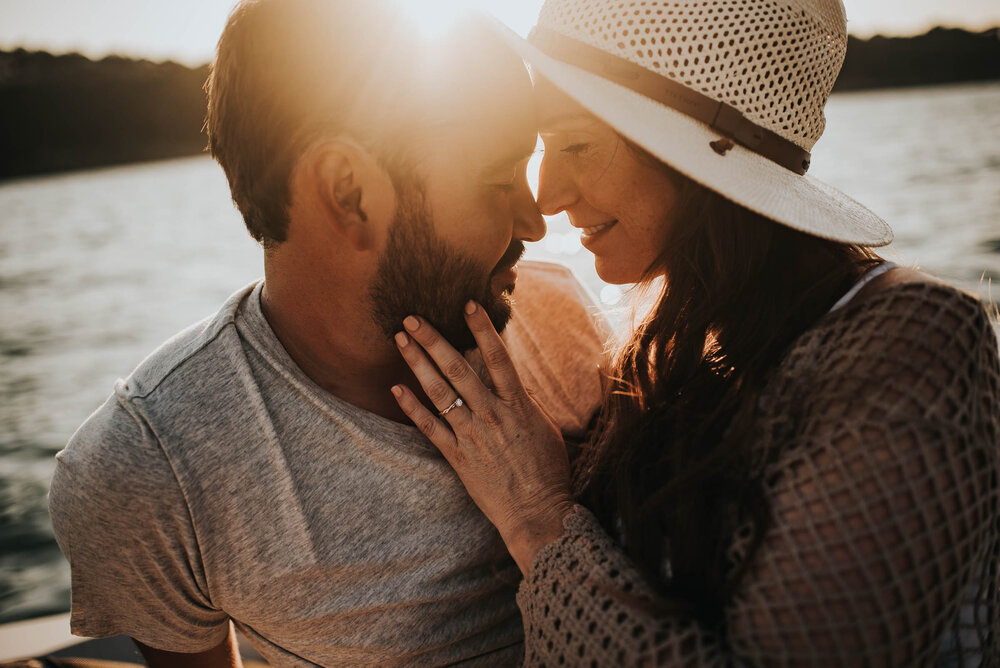 New Braunfels Lifestyle Family Photographer Captures Newly Engaged Family at Canyon Lake, Tx. 