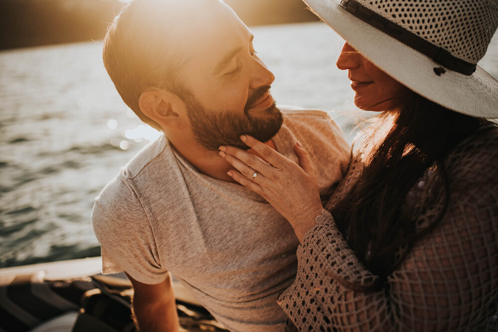 New Braunfels Lifestyle Family Photographer Captures Newly Engaged Family at Canyon Lake, Tx. 