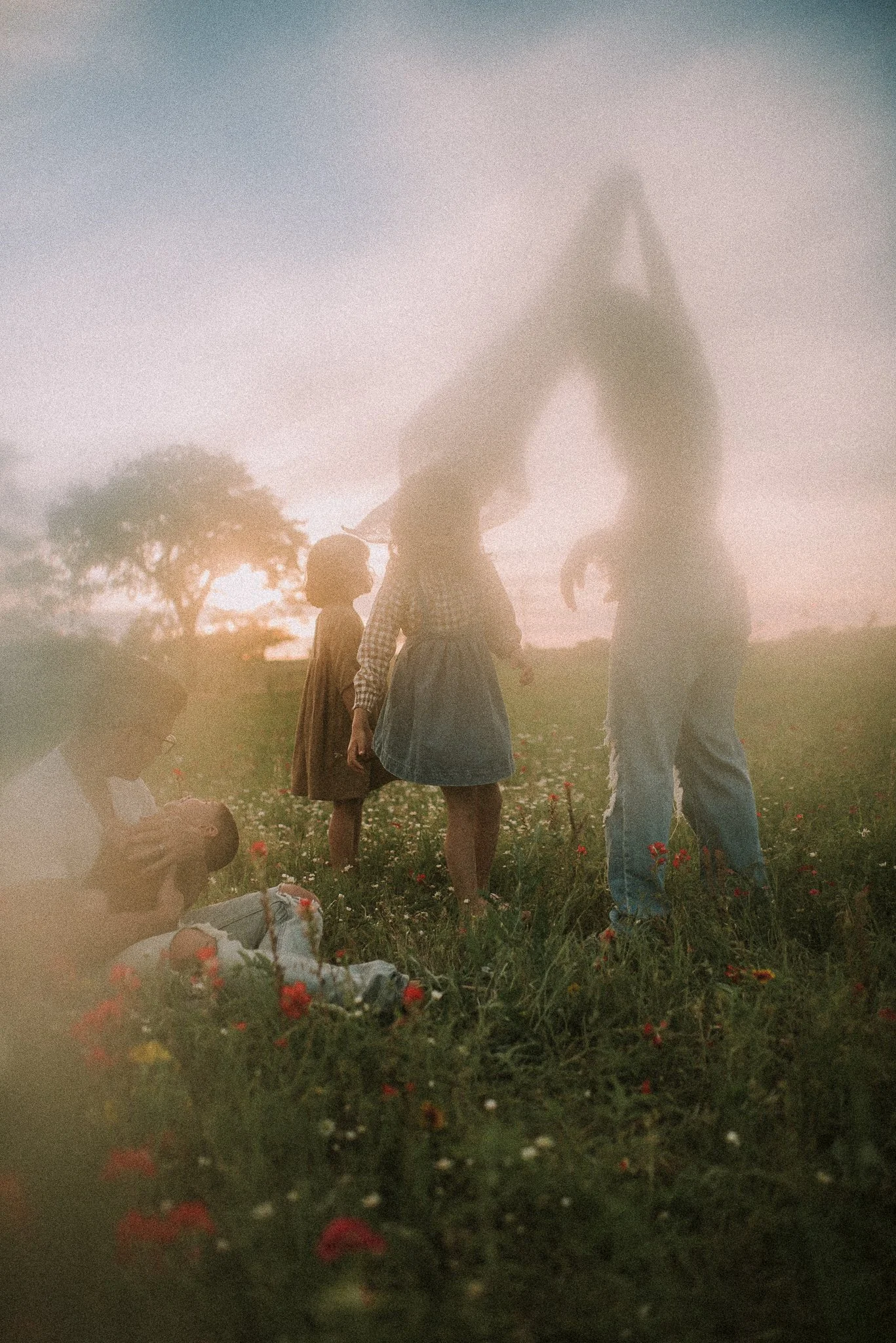 Filmy Creative Wildflower Maternity Family Session <3