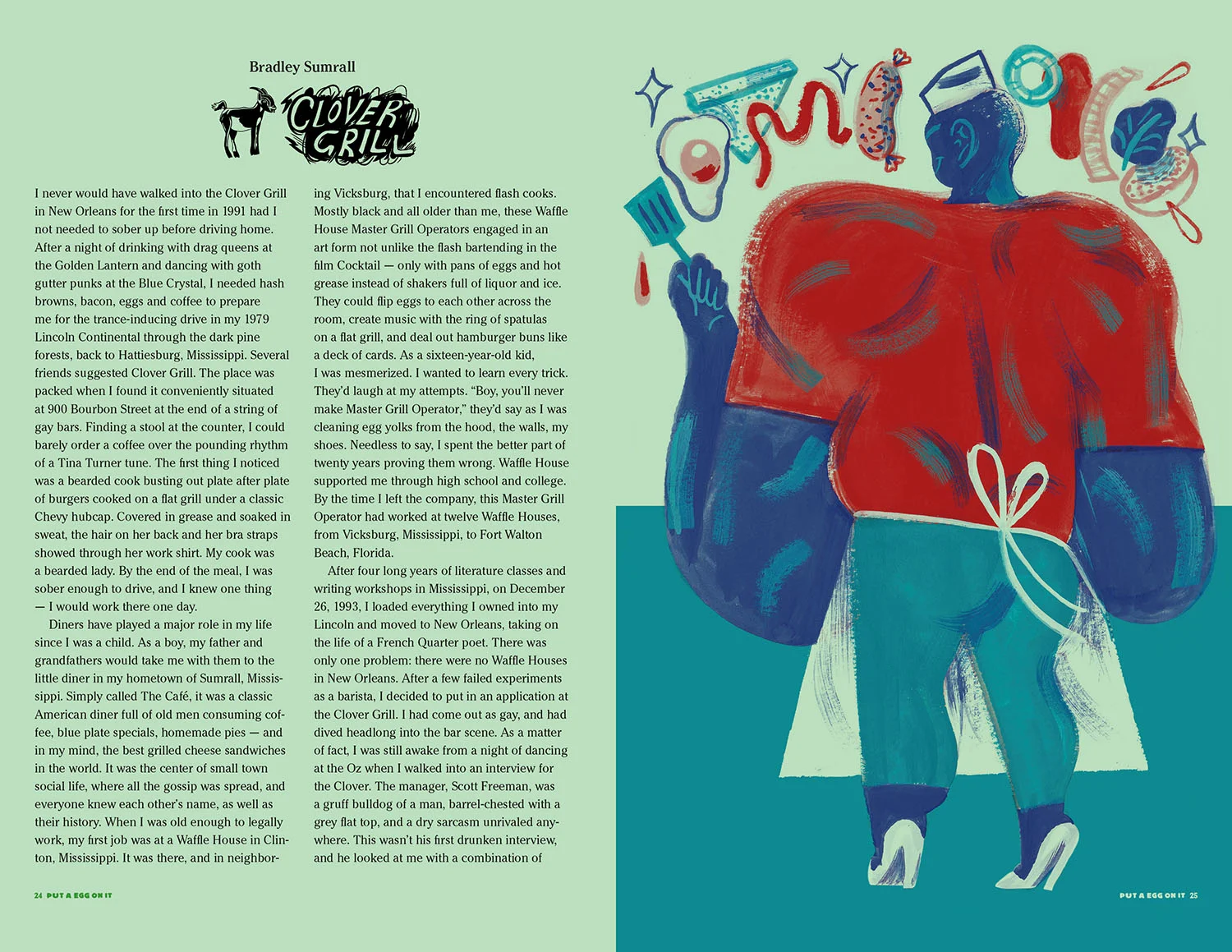  Essay layout from Put A Egg On It #13. 