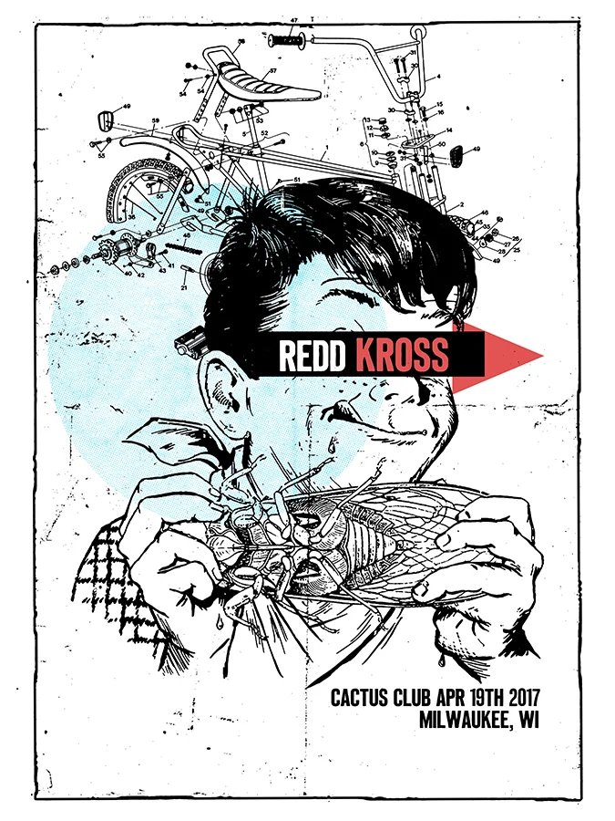 Redd Kross Gigposter