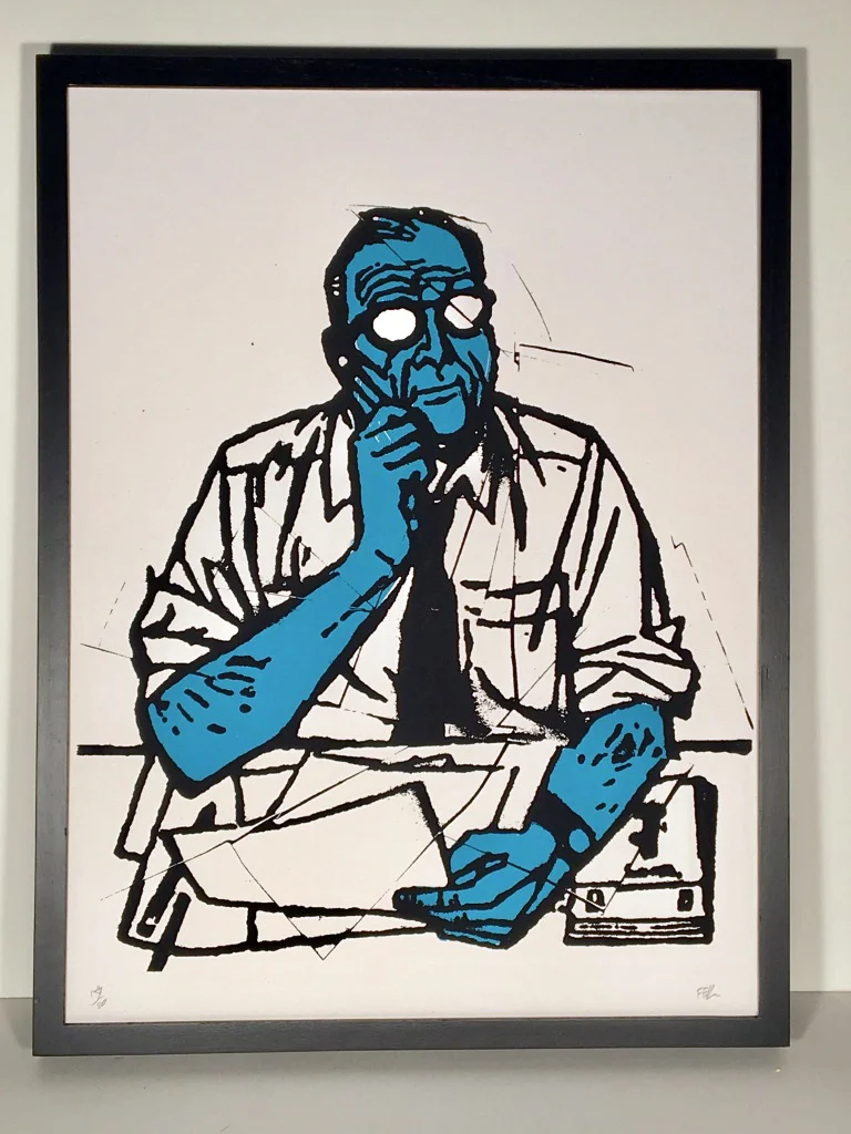 Walter Mitty Art Print