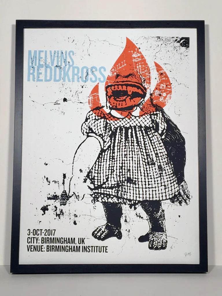 Melvins Redd Kross Poster UK
