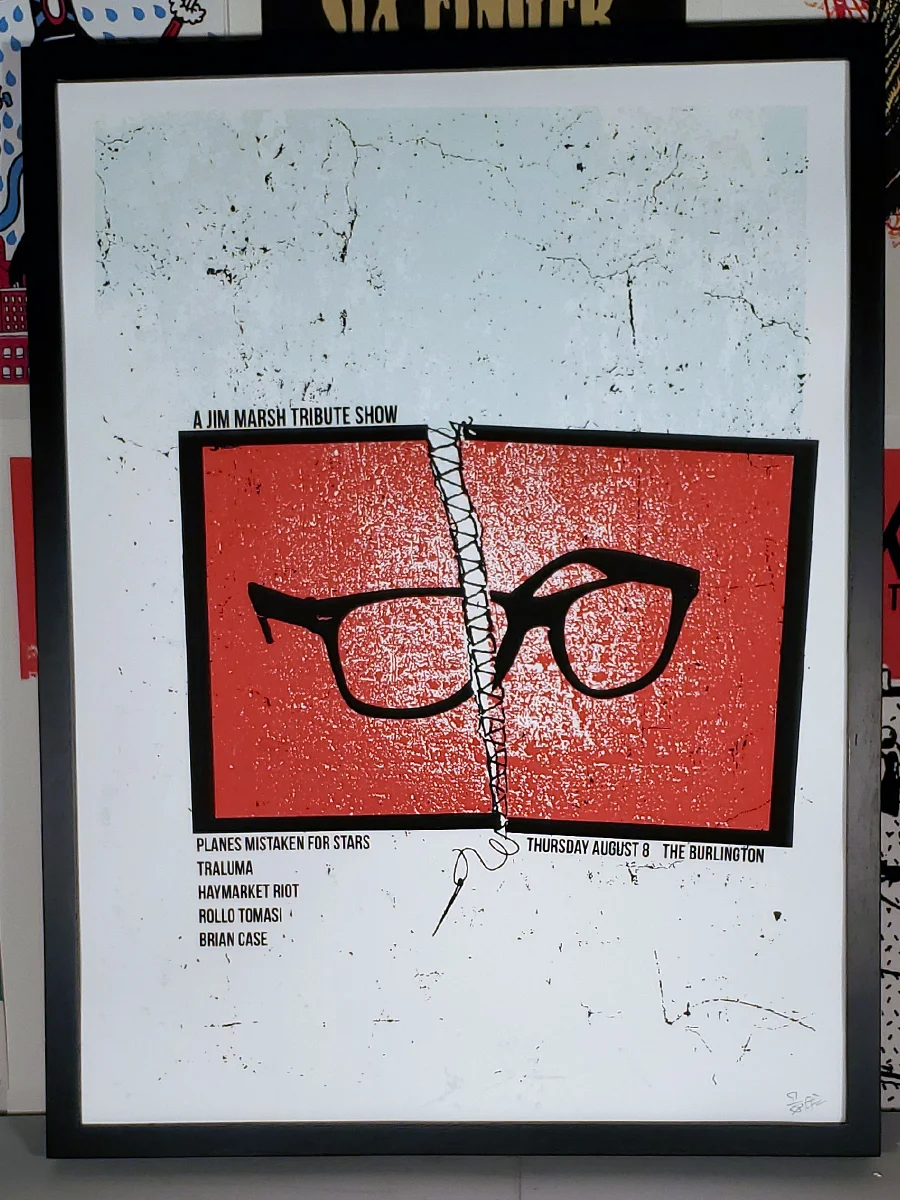 Jim Marsh Tribute show. Planes Mistaken for Stars, Traluma, Haymarket Riot, Rollo Tomasi