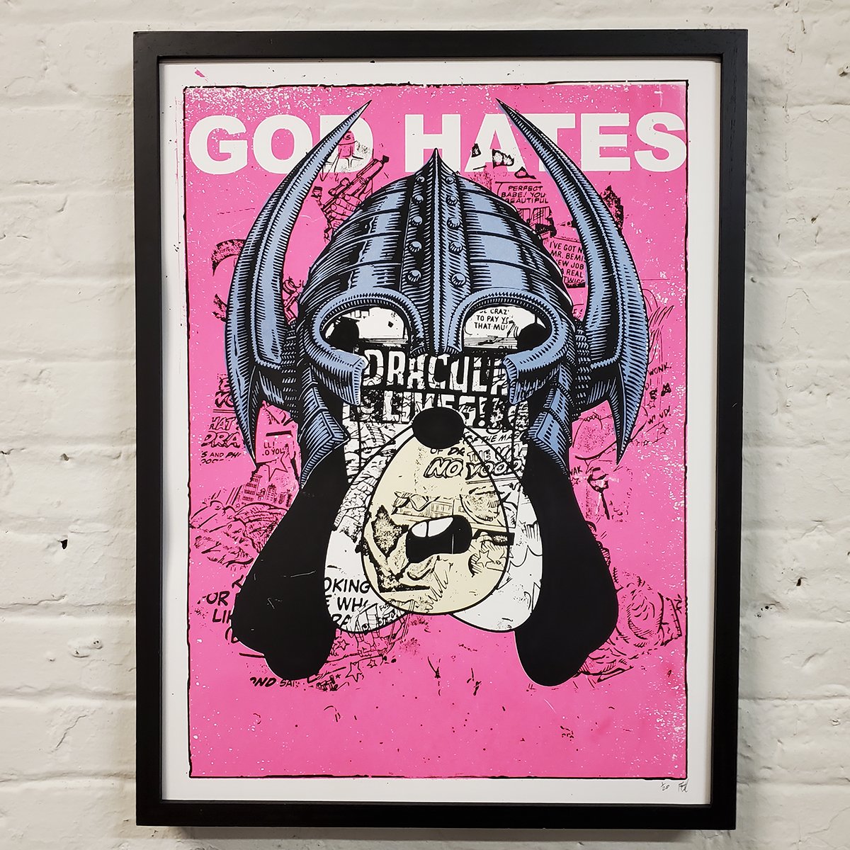 Droopy The Destroyer Print