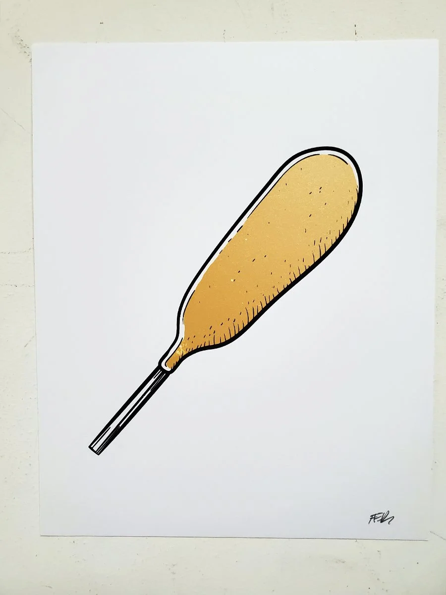 CORNDOG THE 8x10 PRINT!!!!