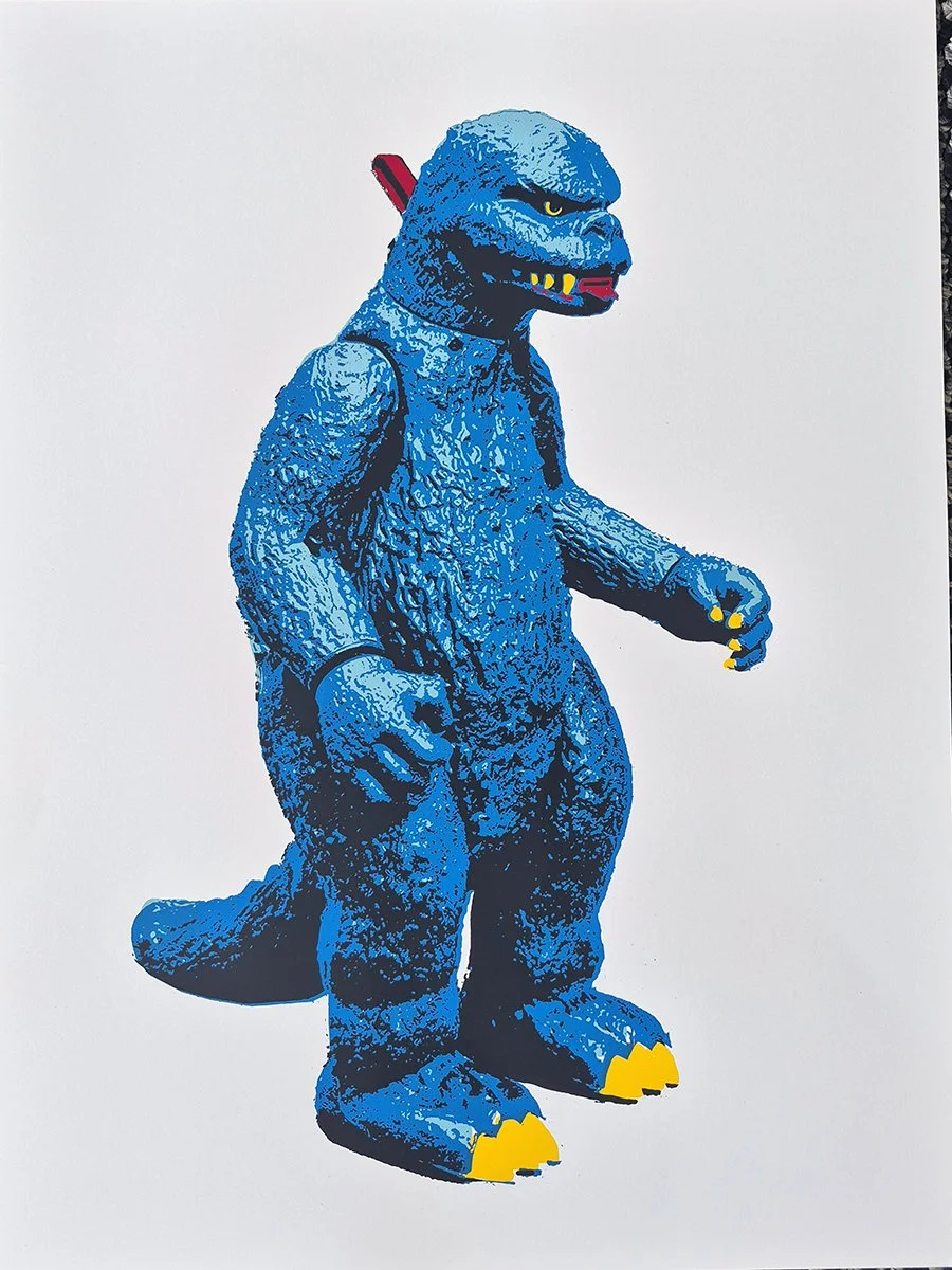 Shogun Godzilla Electric Blue
