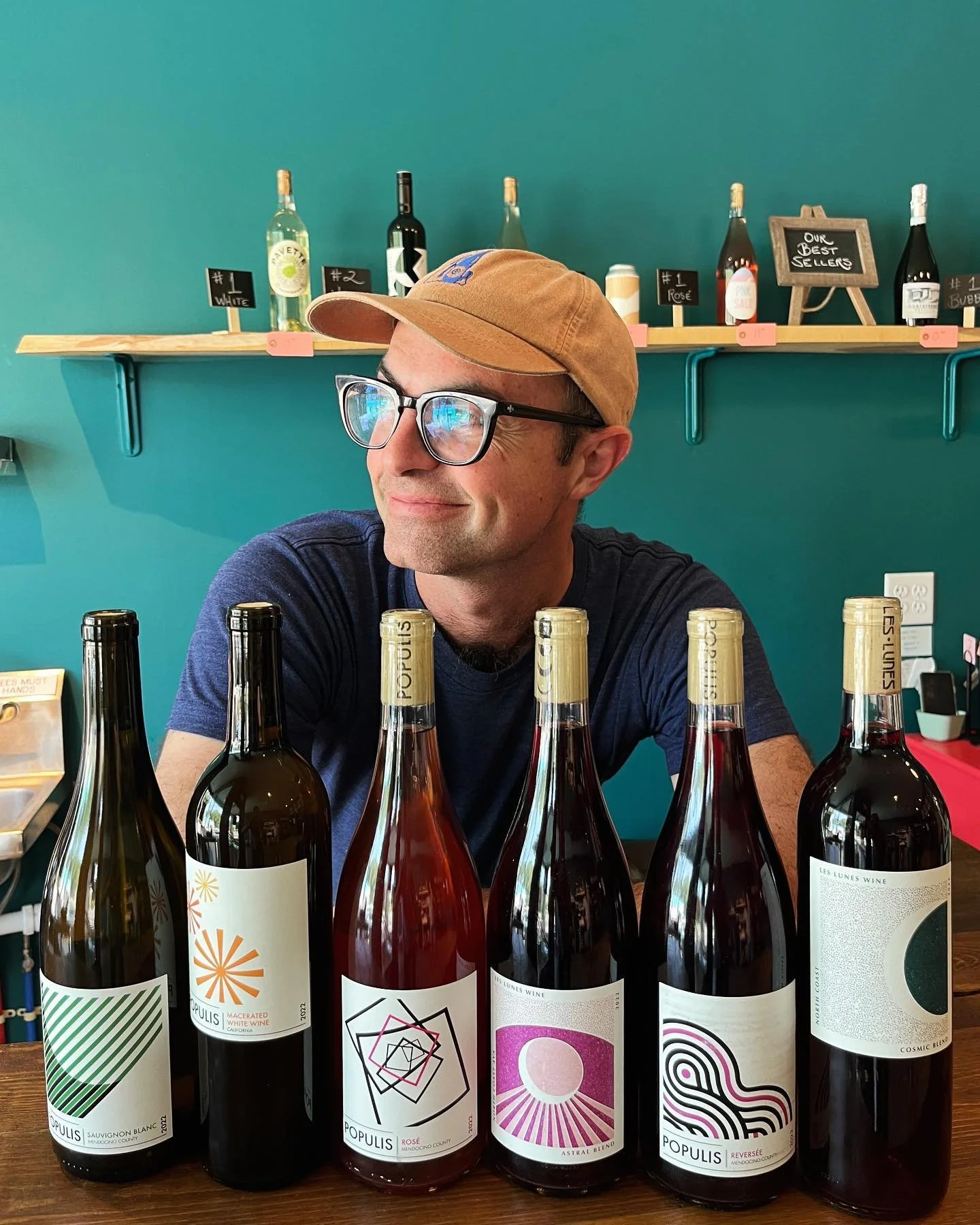 Shaunt from @lesluneswine is in Wisconsin! Come chat and taste with him tonight @tablewineshop! 
Details from Table Wine: &ldquo;It&rsquo;s our first winemaker tasting in the wine garden! Join Shaunt Oungoulian, part of the winemaking team that bring