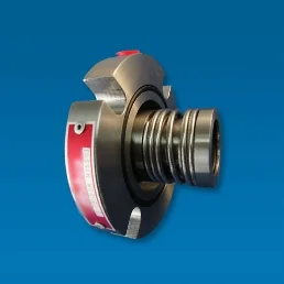 A factory assembled, pressure tested, single spring cartridge seal suitable for abrasive applications and sewage pumps.