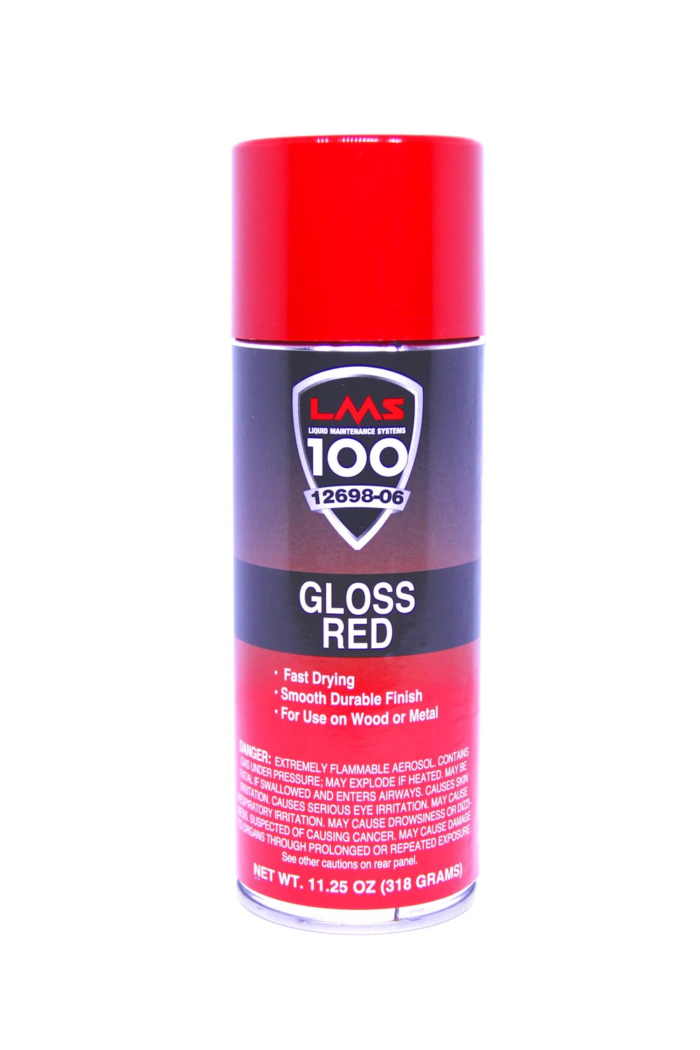 Red Gloss Spray Paint — Dixie Packing & Seal