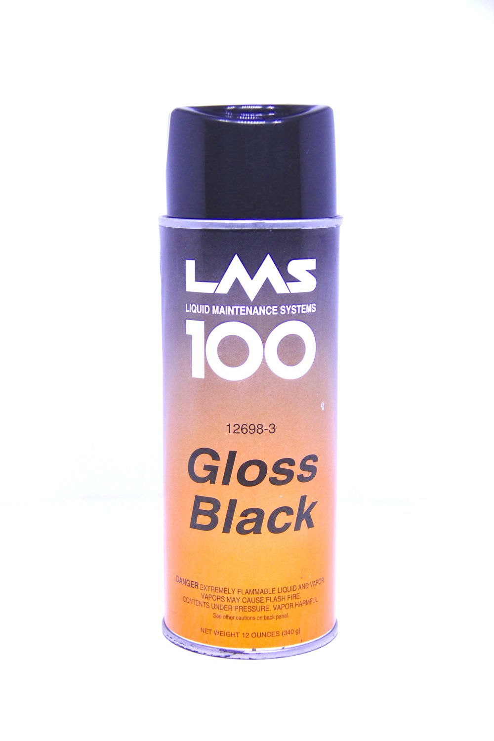Black Gloss Spray Paint — Dixie Packing & Seal